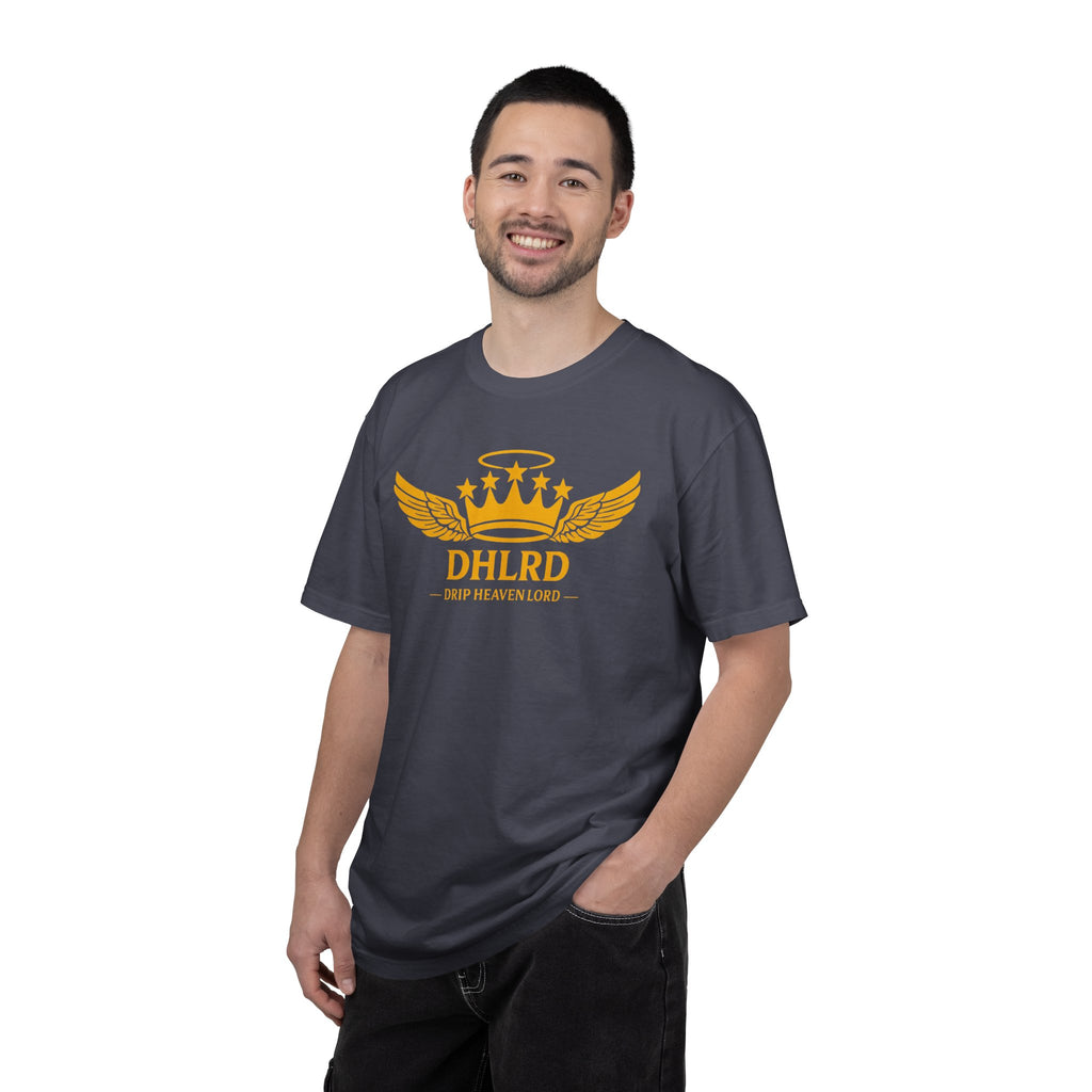 Drip Heaven Lord – Crown & Wings Logo Tee