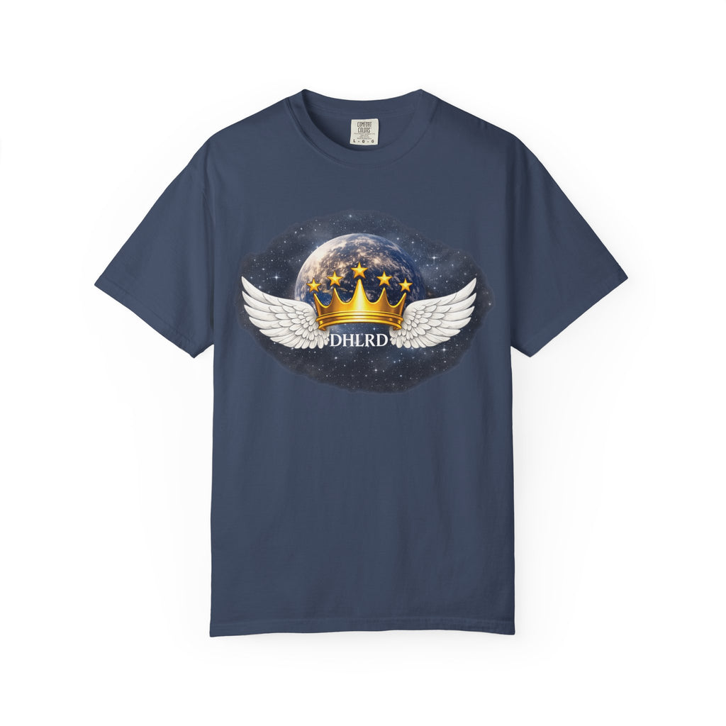Drip Heaven Lord – Celestial Crown Graphic Tee