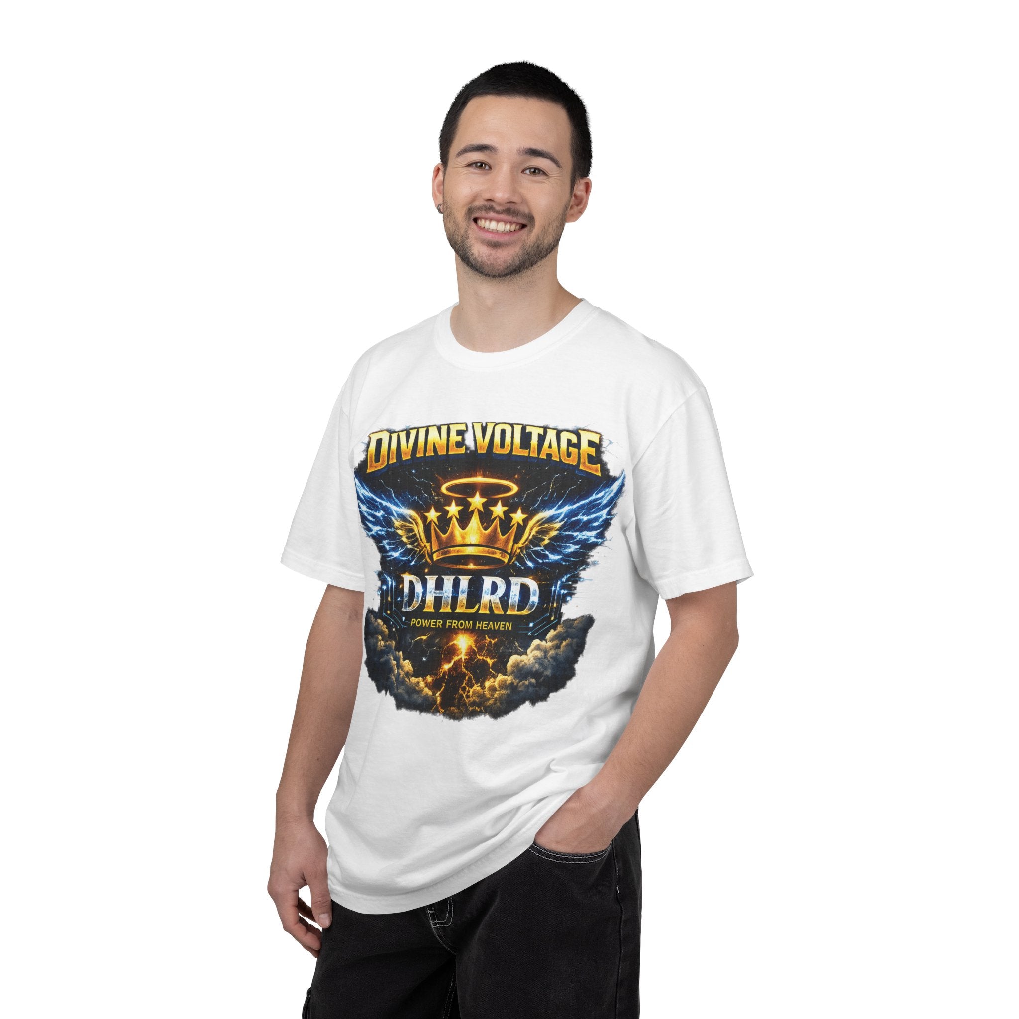 Drip Heaven Lord – Divine Voltage “Power From Heaven” Tee