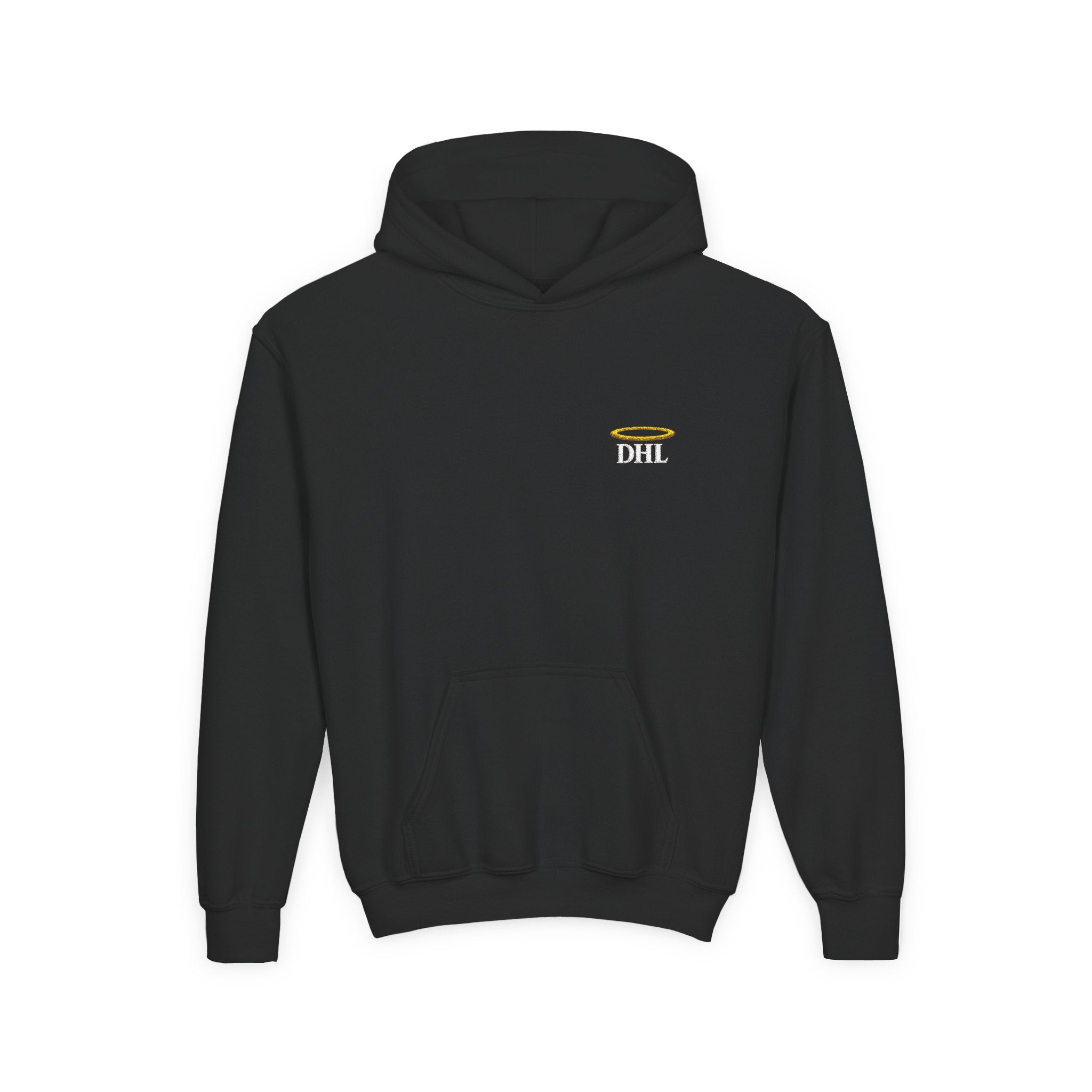 Drip Heaven Lord – Youth Halo Logo Hoodie