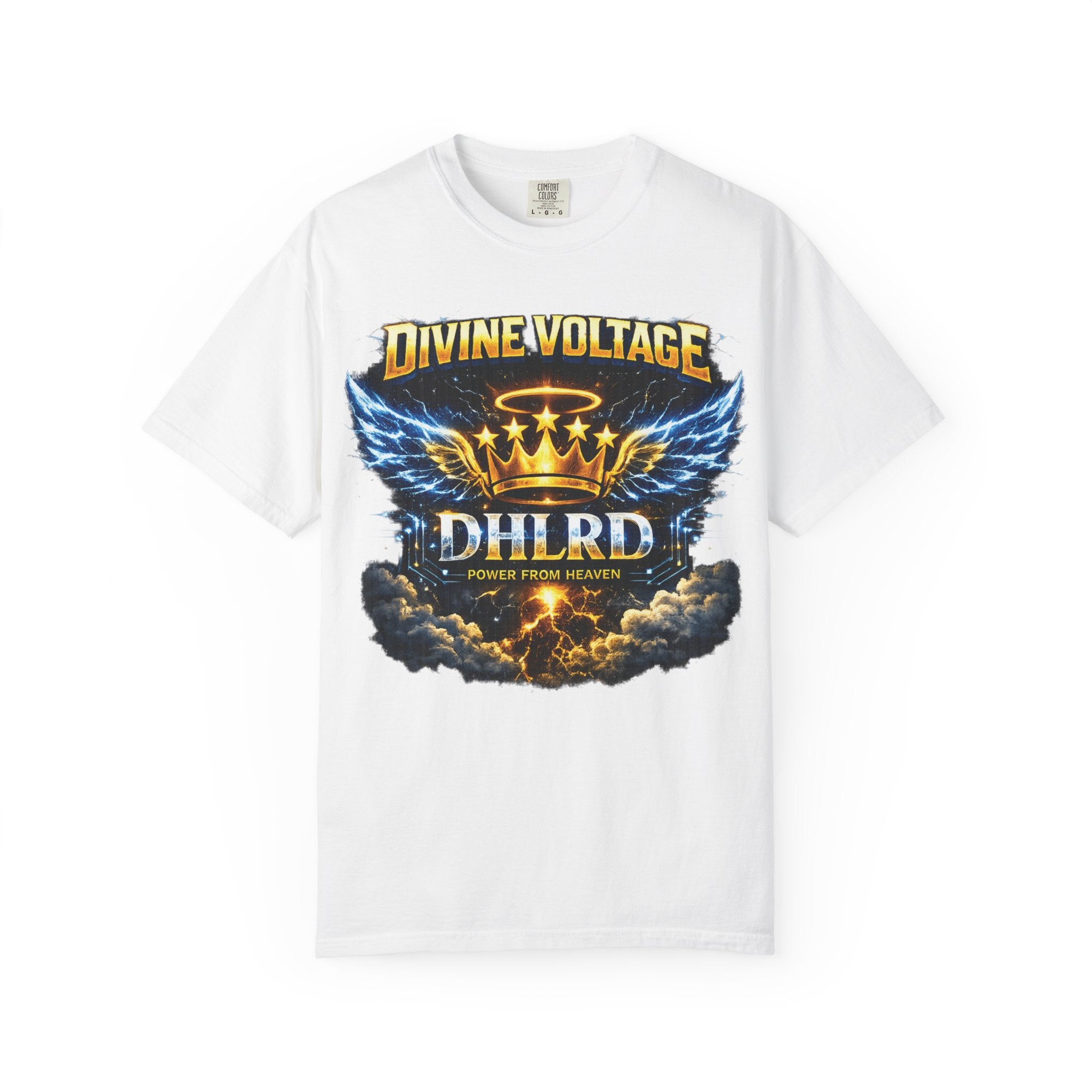 Drip Heaven Lord – Divine Voltage “Power From Heaven” Tee