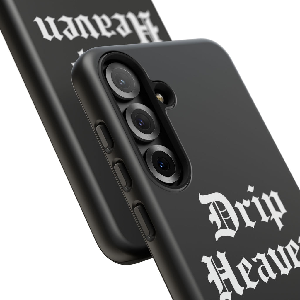 Drip Heaven Lord – Gothic Script Protective Phone Case