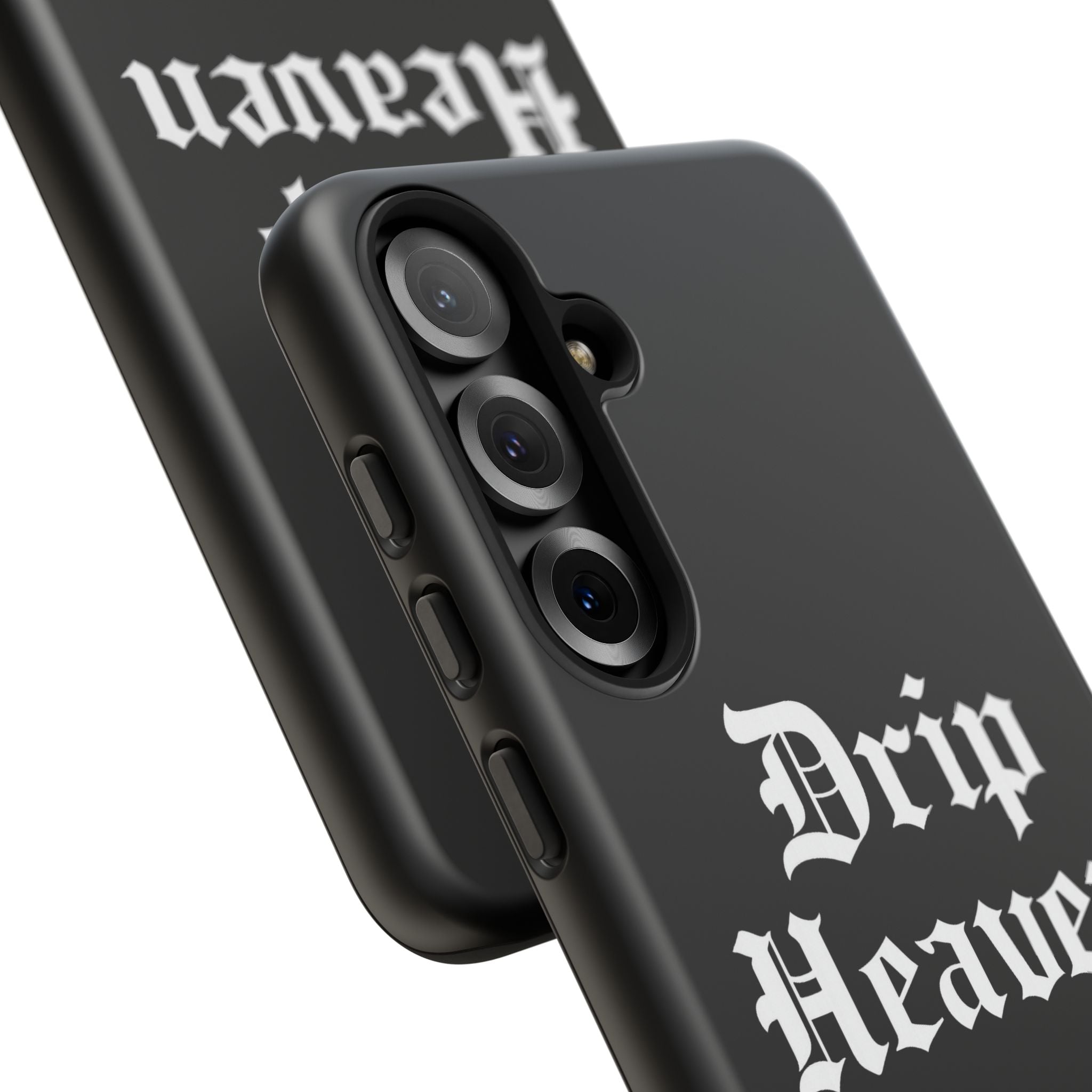 Drip Heaven Lord – Gothic Script Protective Phone Case