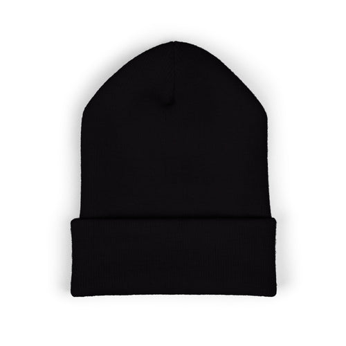 Drip Heaven Lord – Crown & Wings Embroidered Beanie | 12” Cuffed, Hypoallergenic Acrylic