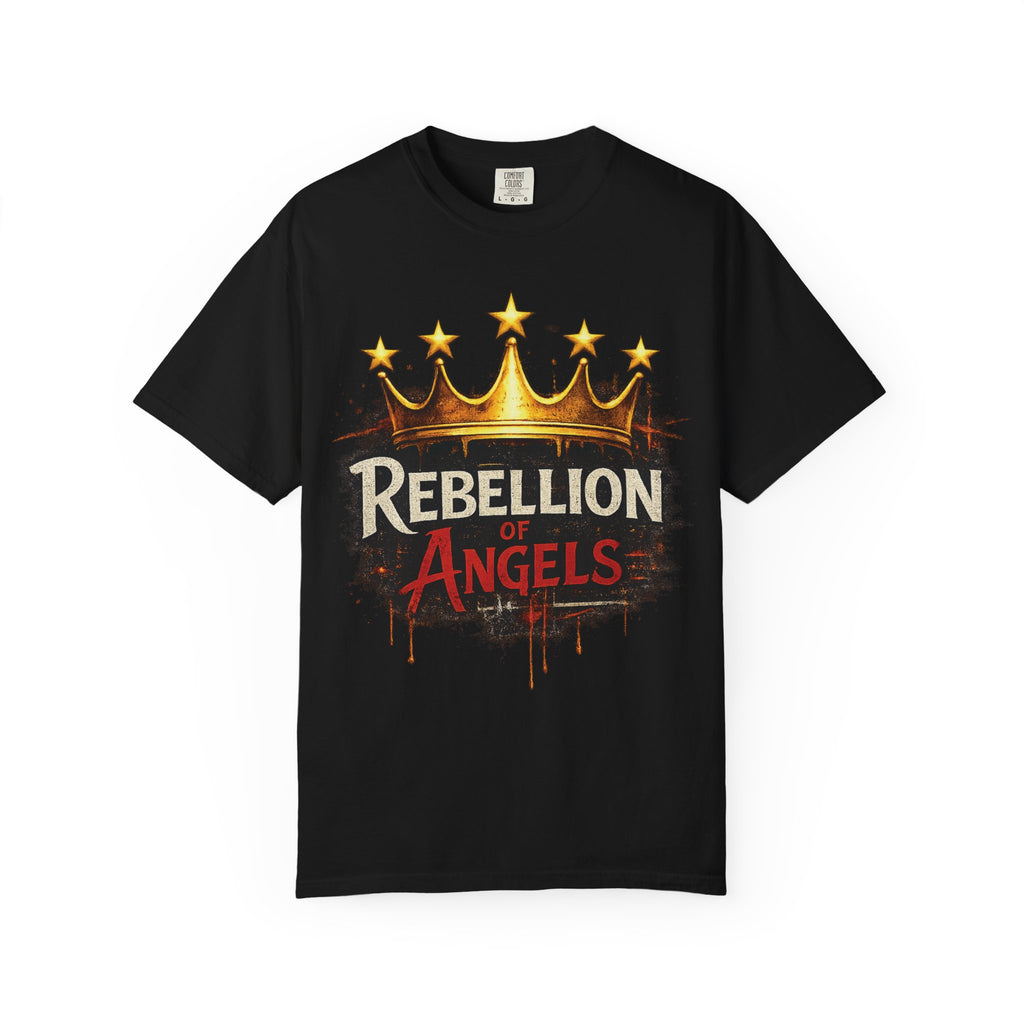 Drip Heaven Lord – Rebellion of Angels Crown Tee