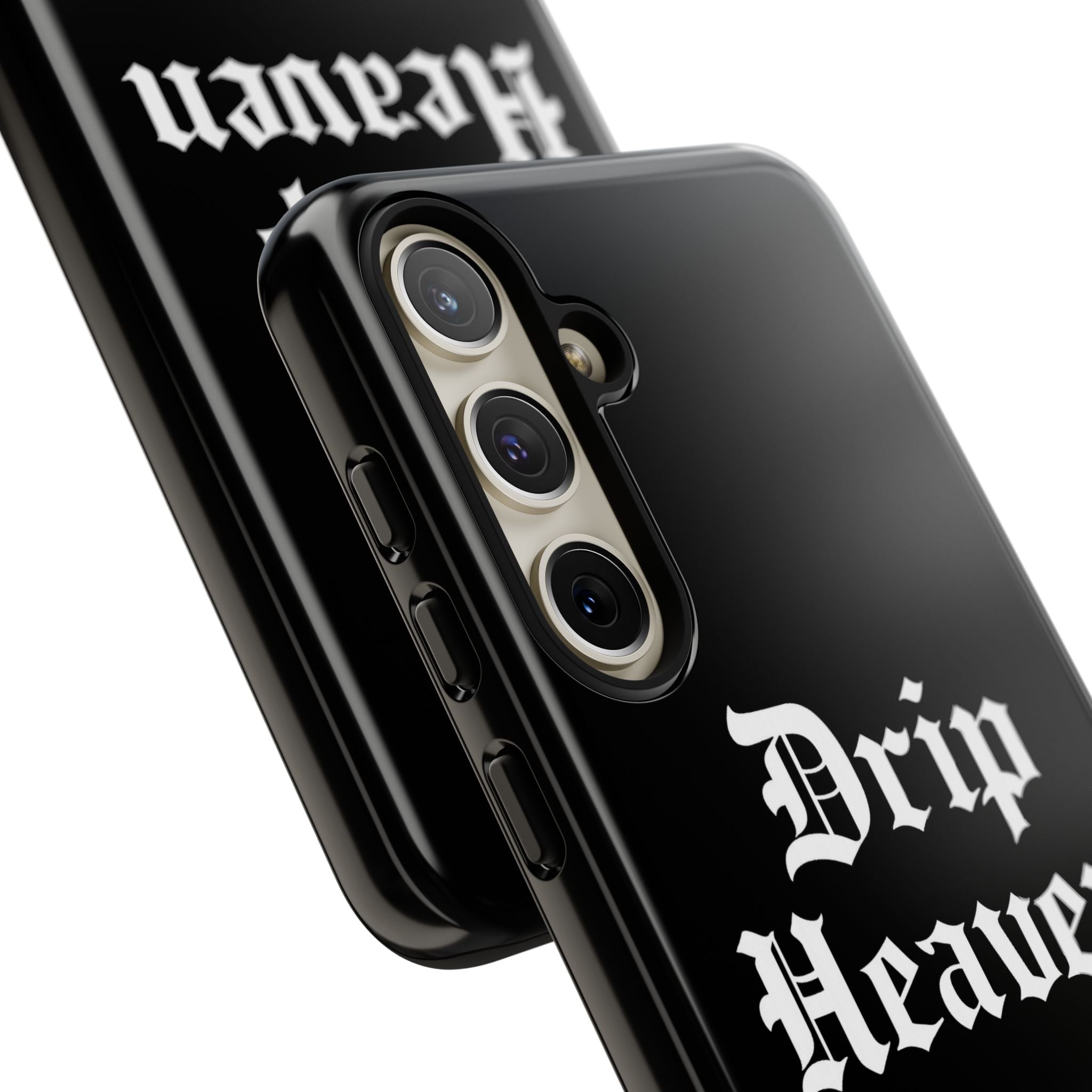 Drip Heaven Lord – Gothic Script Protective Phone Case