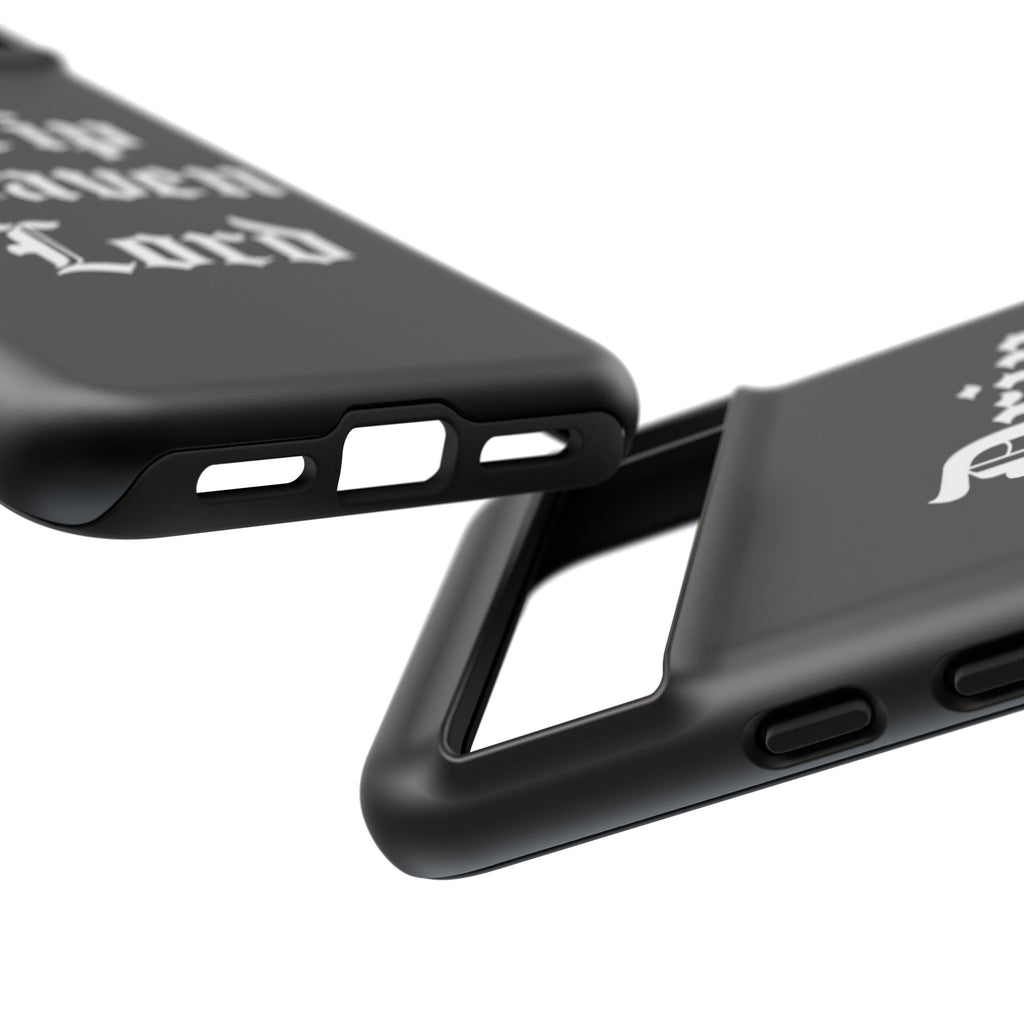 Drip Heaven Lord – Gothic Script Protective Phone Case