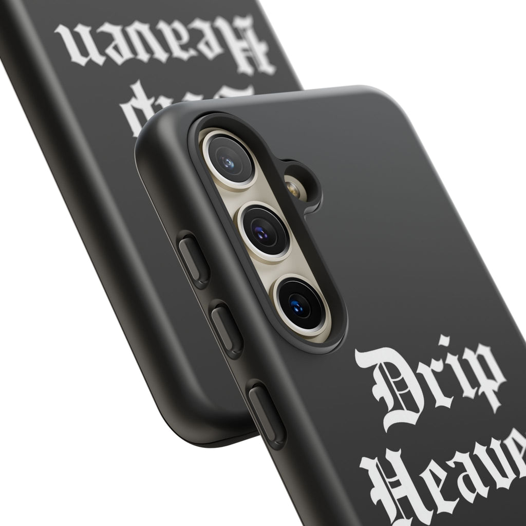 Drip Heaven Lord – Gothic Script Protective Phone Case