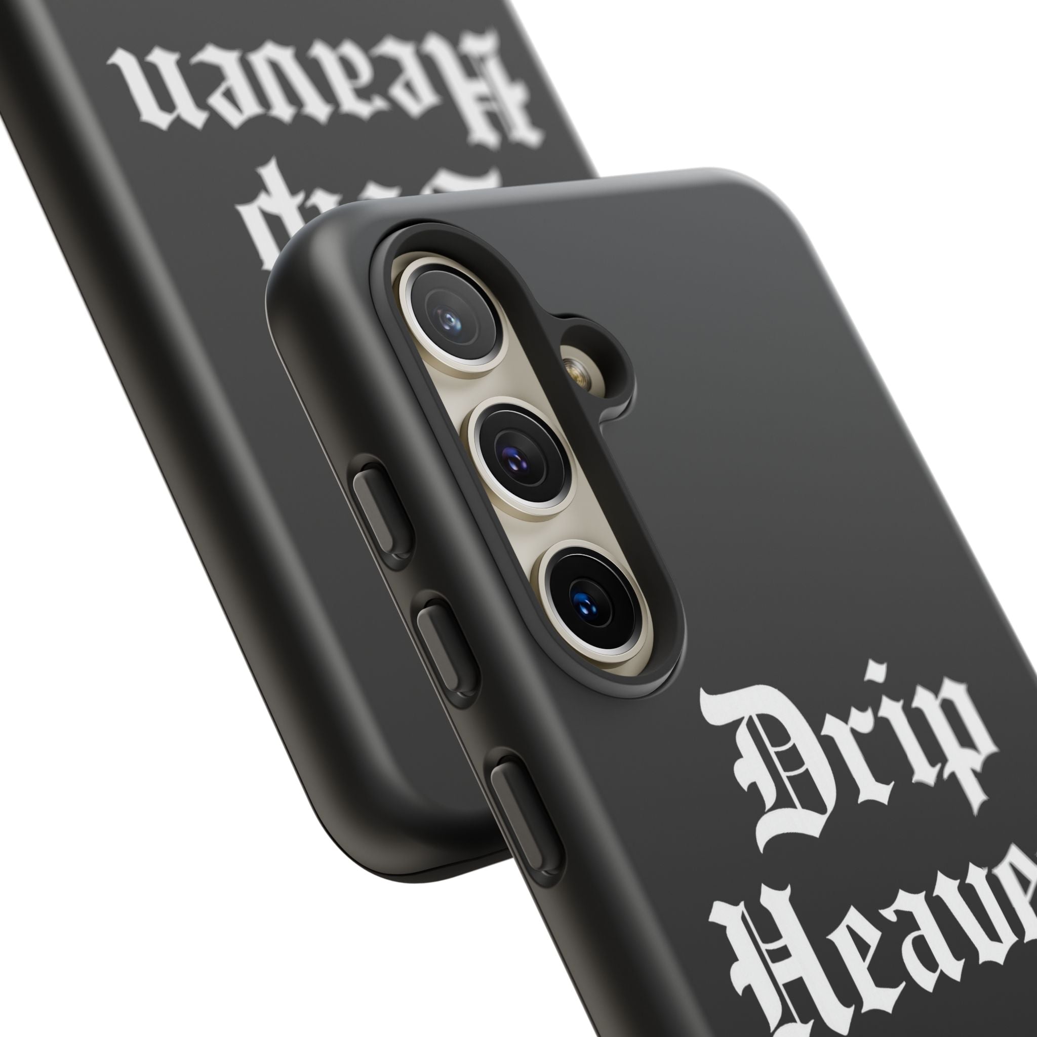 Drip Heaven Lord – Gothic Script Protective Phone Case