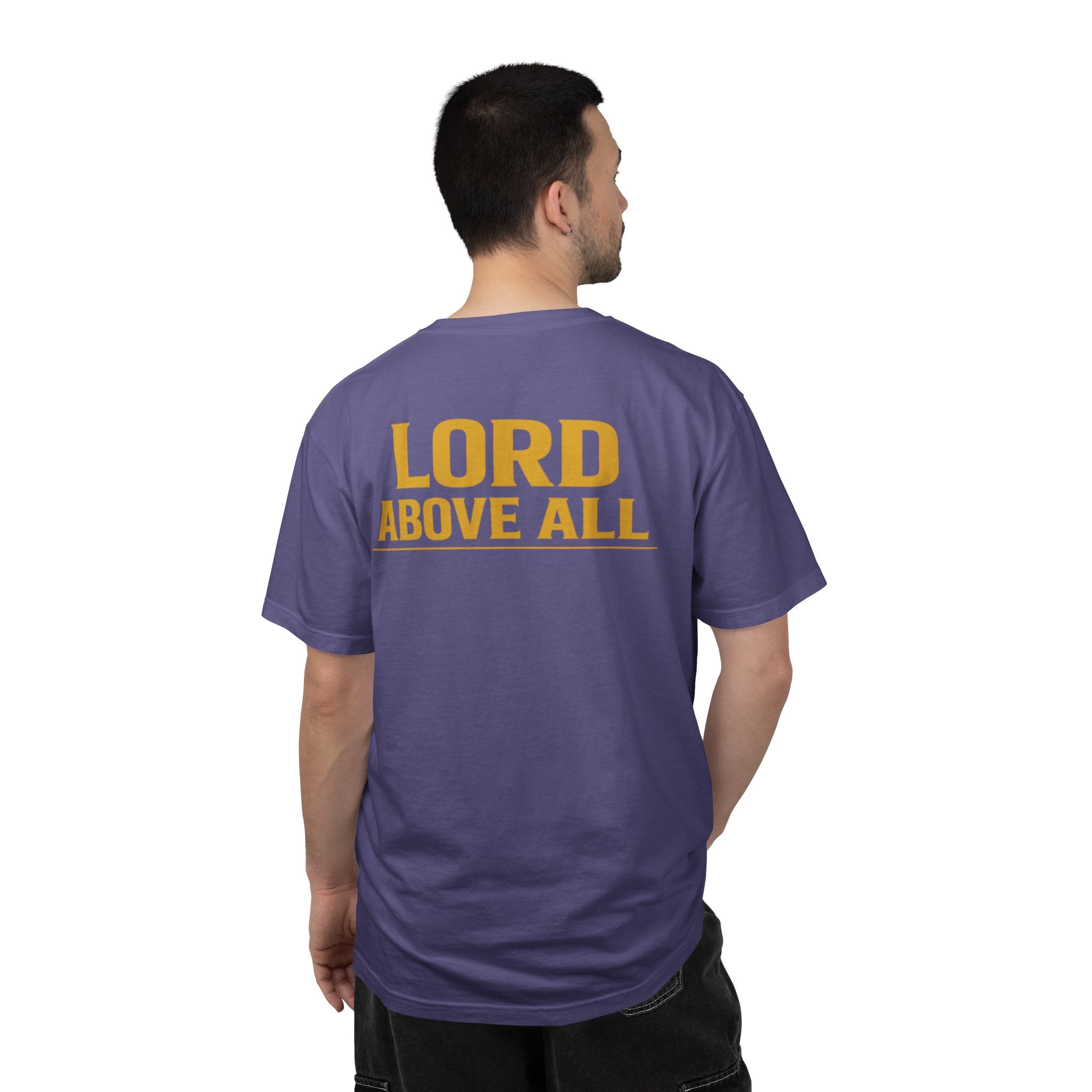 Drip Heaven Lord – Crown & Wings Logo Tee