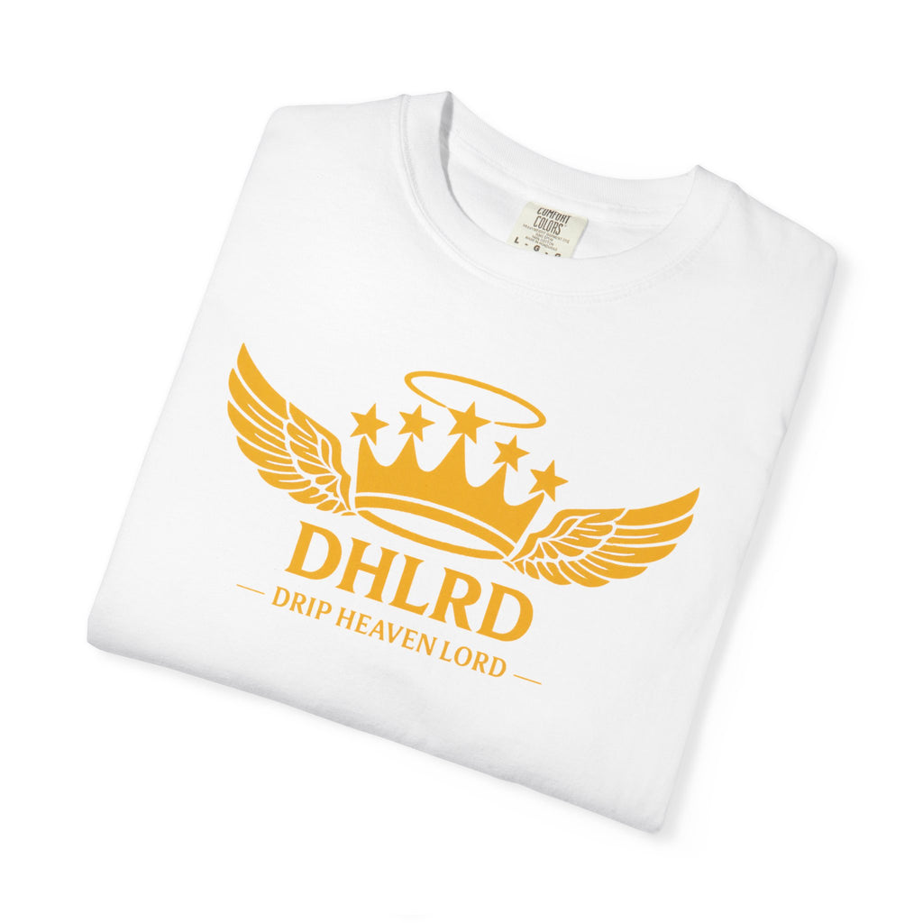 Drip Heaven Lord – Crown & Wings Logo Tee