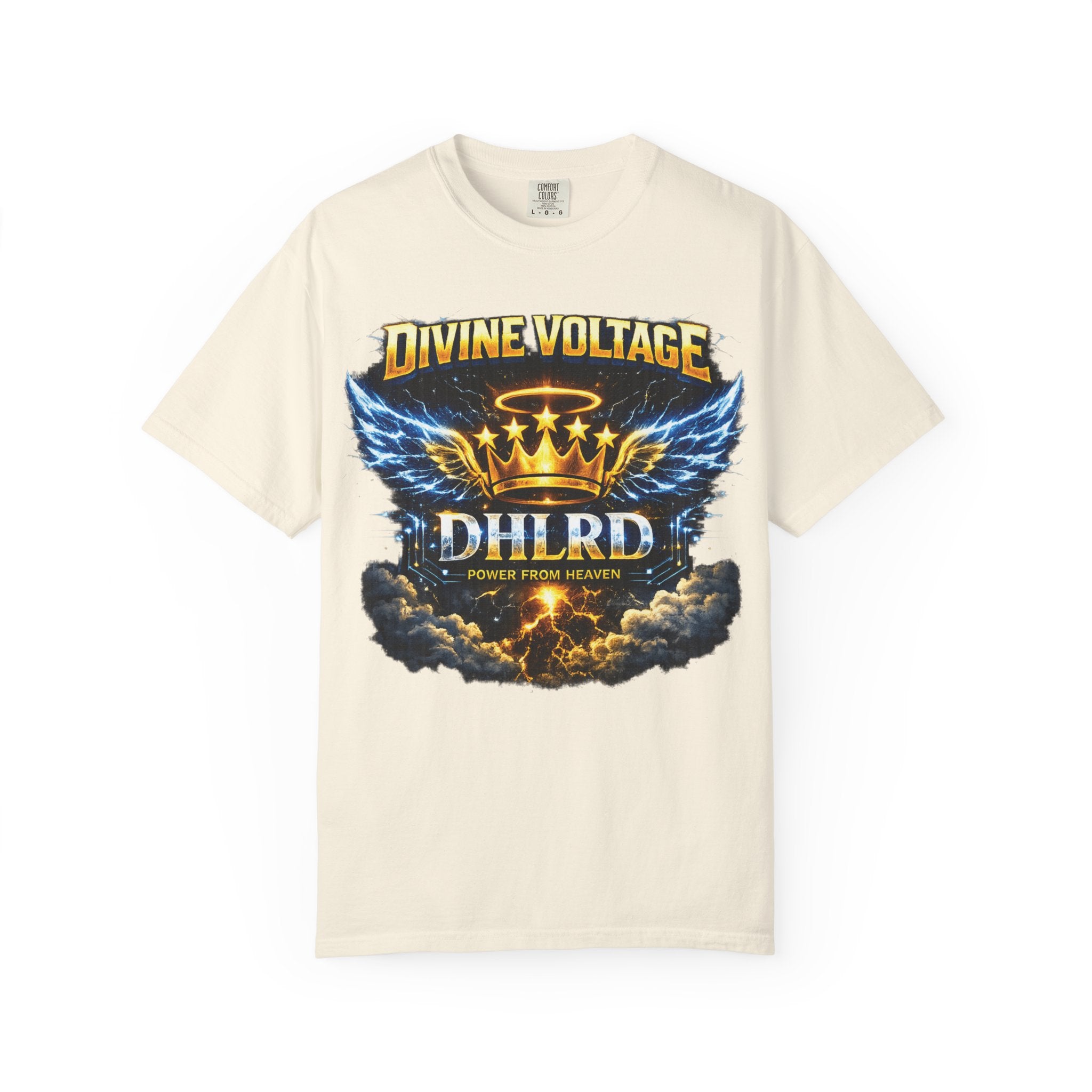 Drip Heaven Lord – Divine Voltage “Power From Heaven” Tee