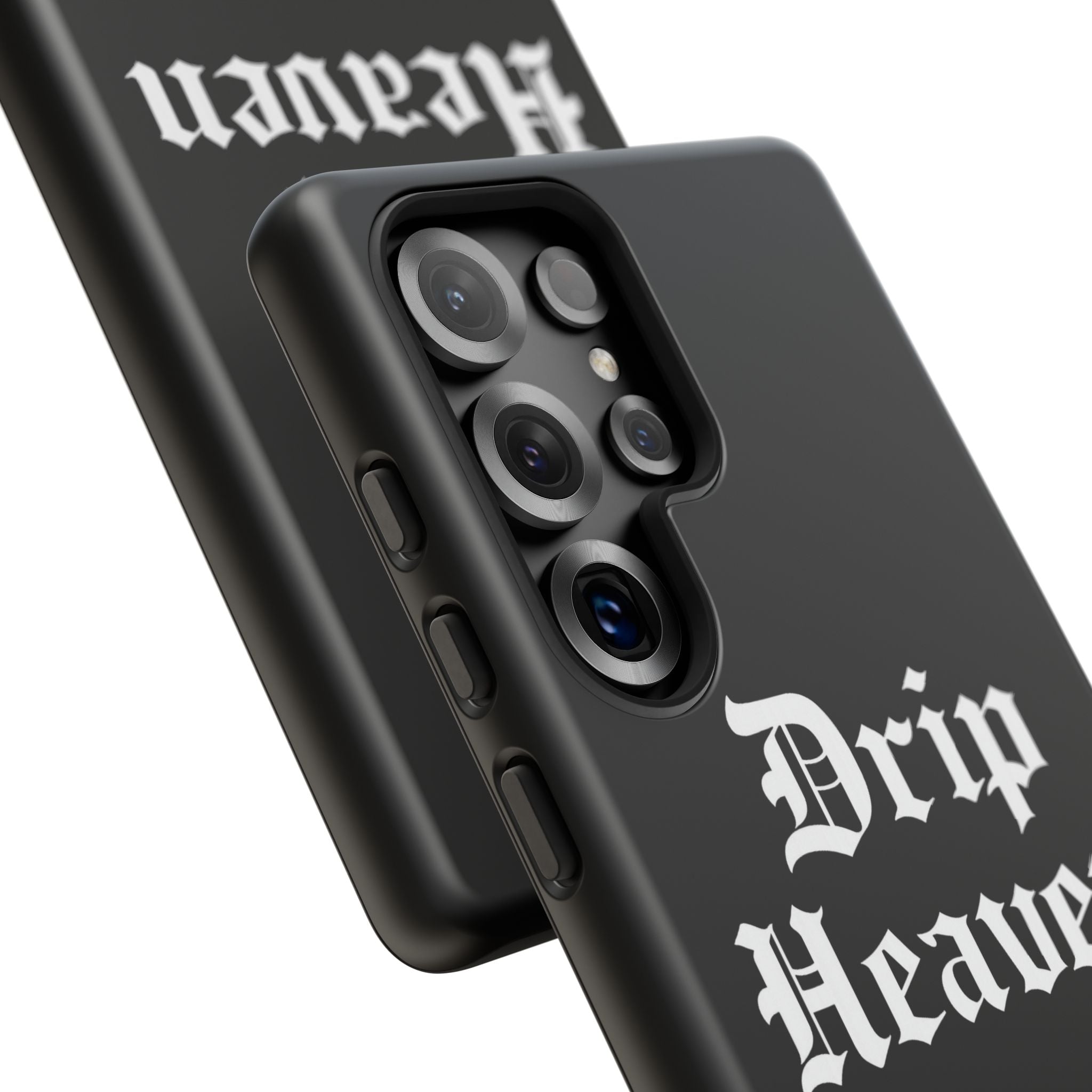 Drip Heaven Lord – Gothic Script Protective Phone Case