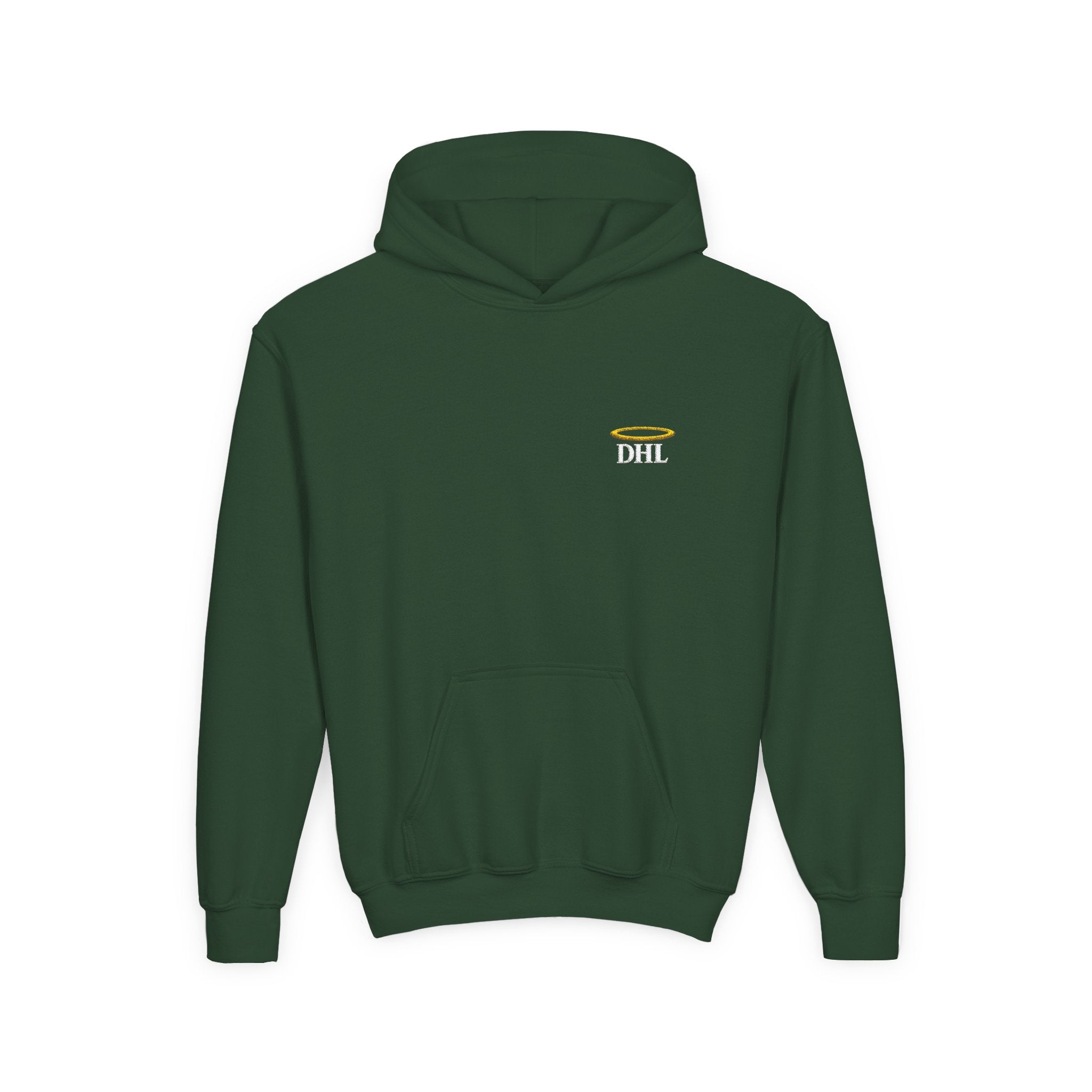 Drip Heaven Lord – Youth Halo Logo Hoodie