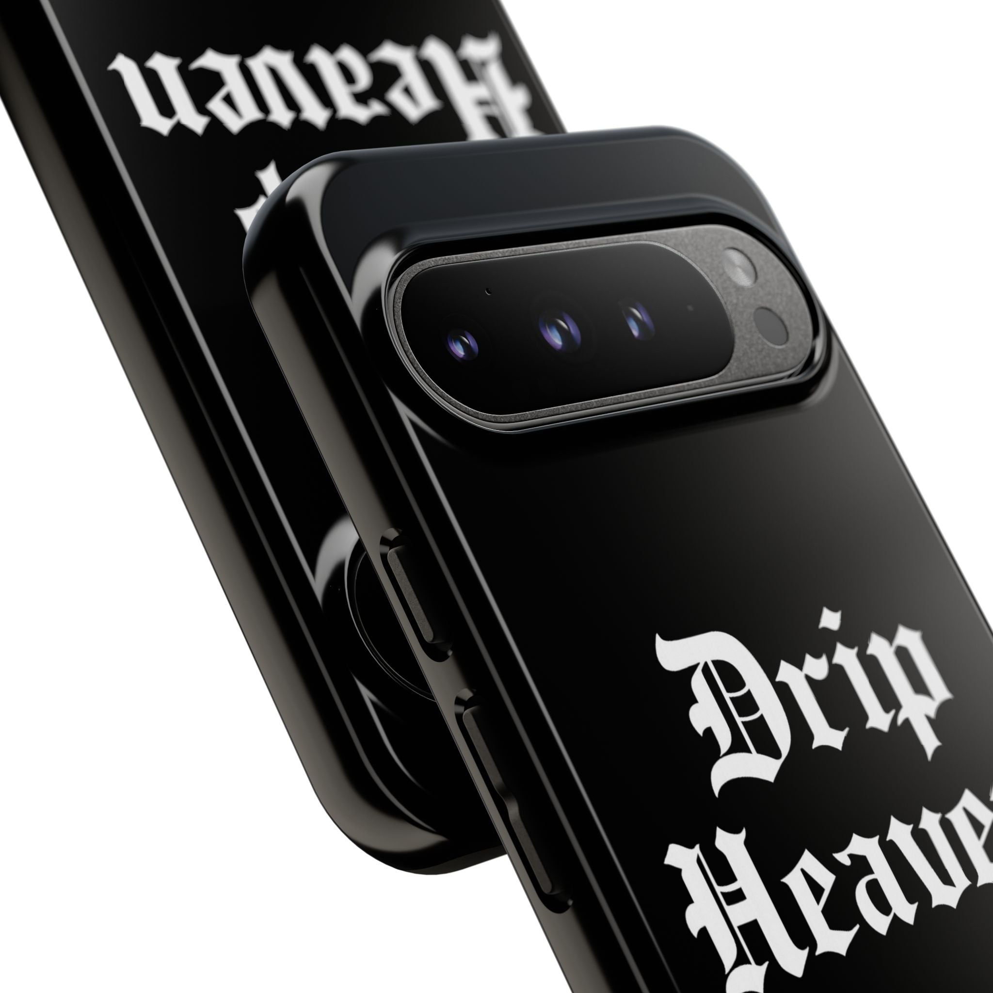 Drip Heaven Lord – Gothic Script Protective Phone Case
