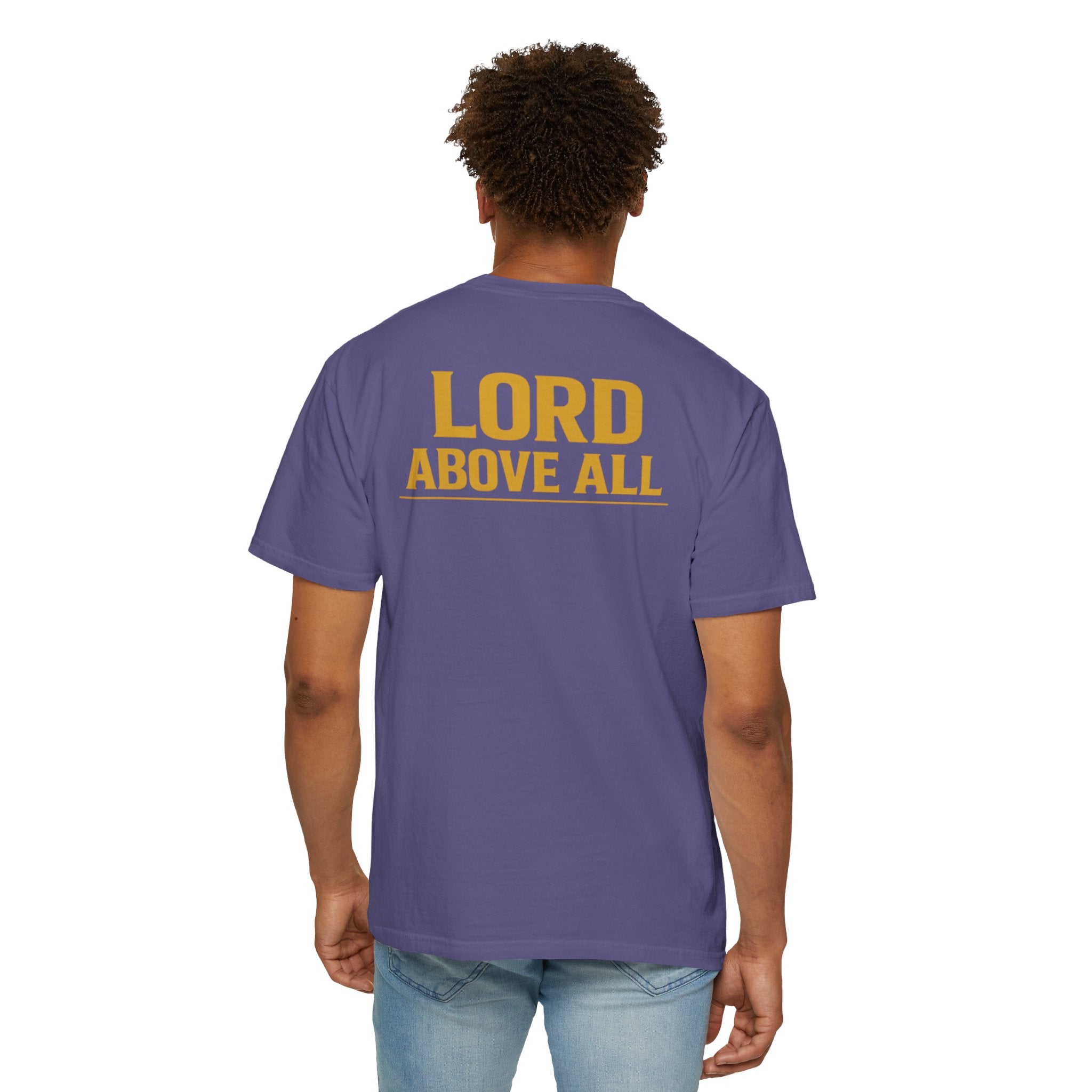 Drip Heaven Lord – Crown & Wings Logo Tee