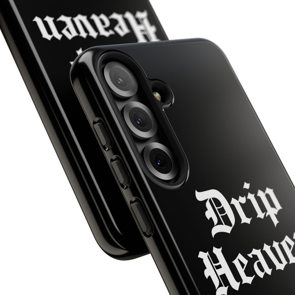 Drip Heaven Lord – Gothic Script Protective Phone Case