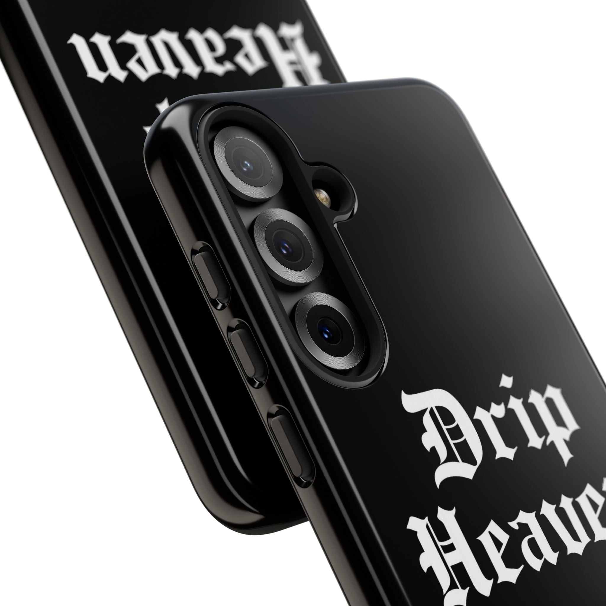 Drip Heaven Lord – Gothic Script Protective Phone Case