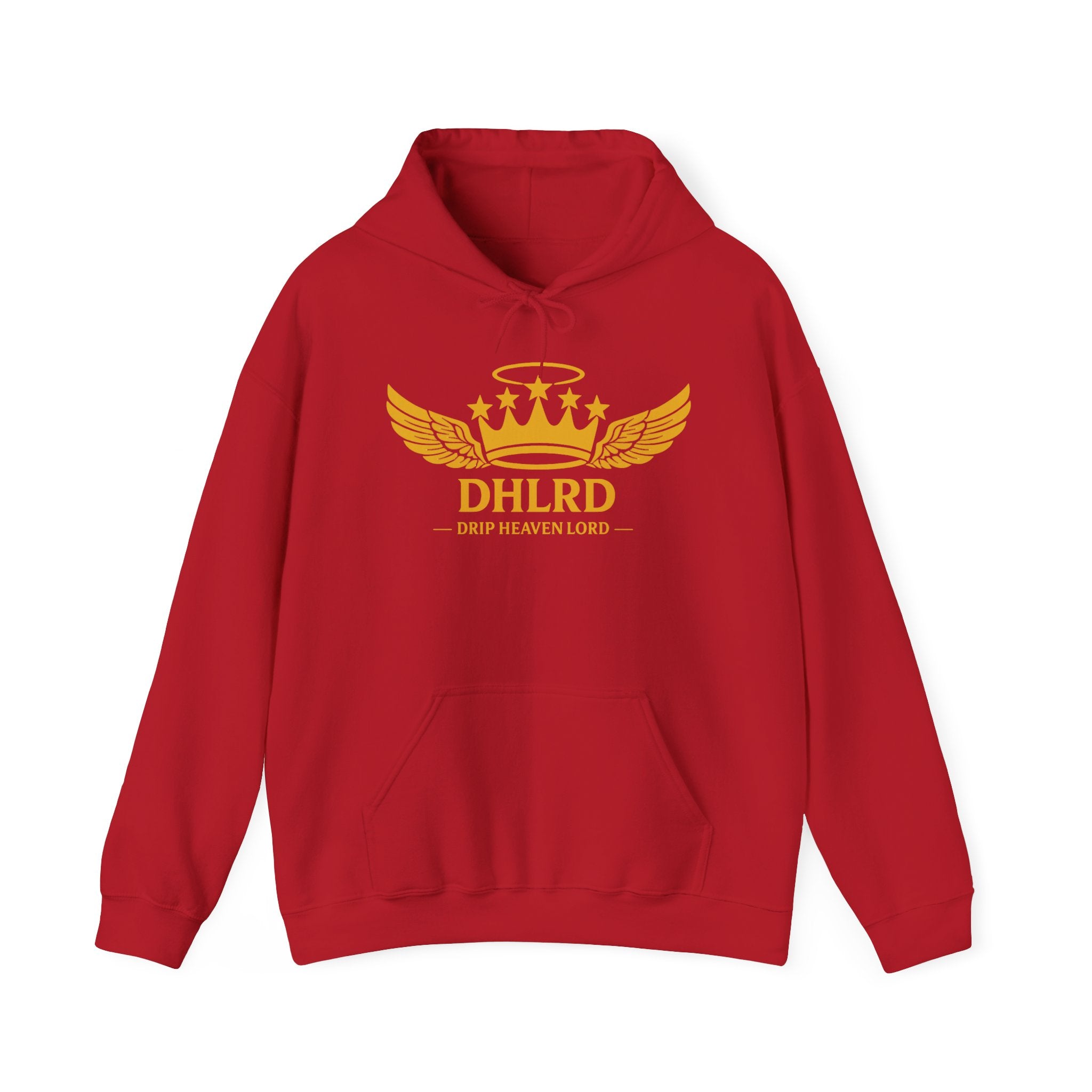 Drip Heaven Lord – Crown & Wings Logo Hoodie (Multiple Colors Available)