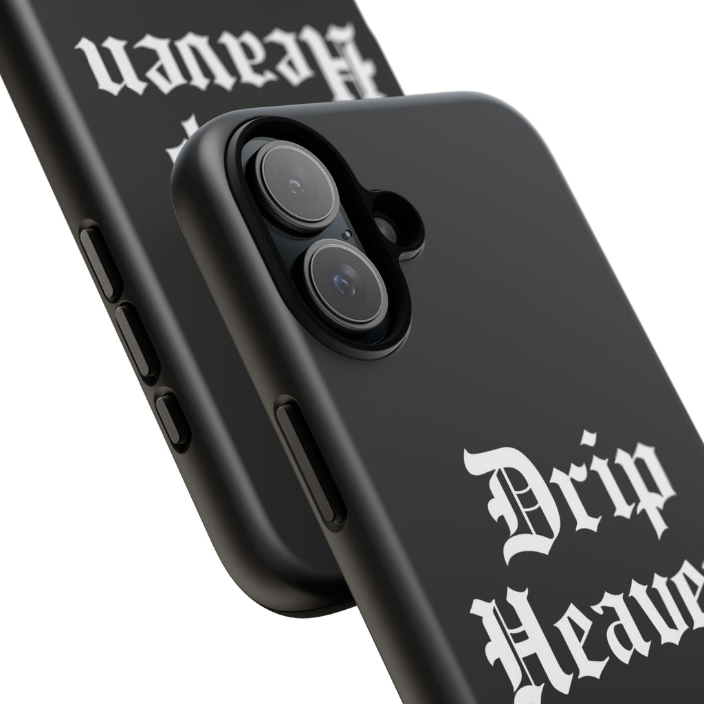 Drip Heaven Lord – Gothic Script Protective Phone Case