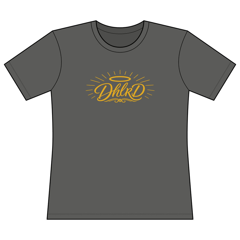Drip Heaven Lord – Halo Script Logo Tee
