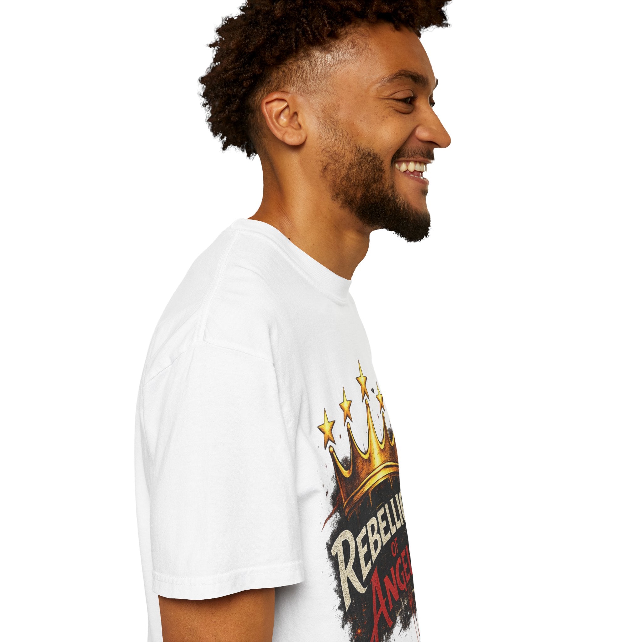 Drip Heaven Lord – Rebellion of Angels Crown Tee