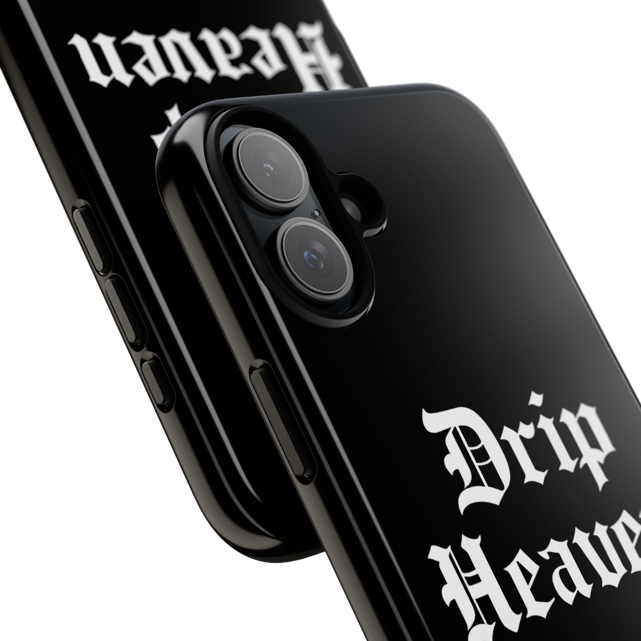 Drip Heaven Lord – Gothic Script Protective Phone Case