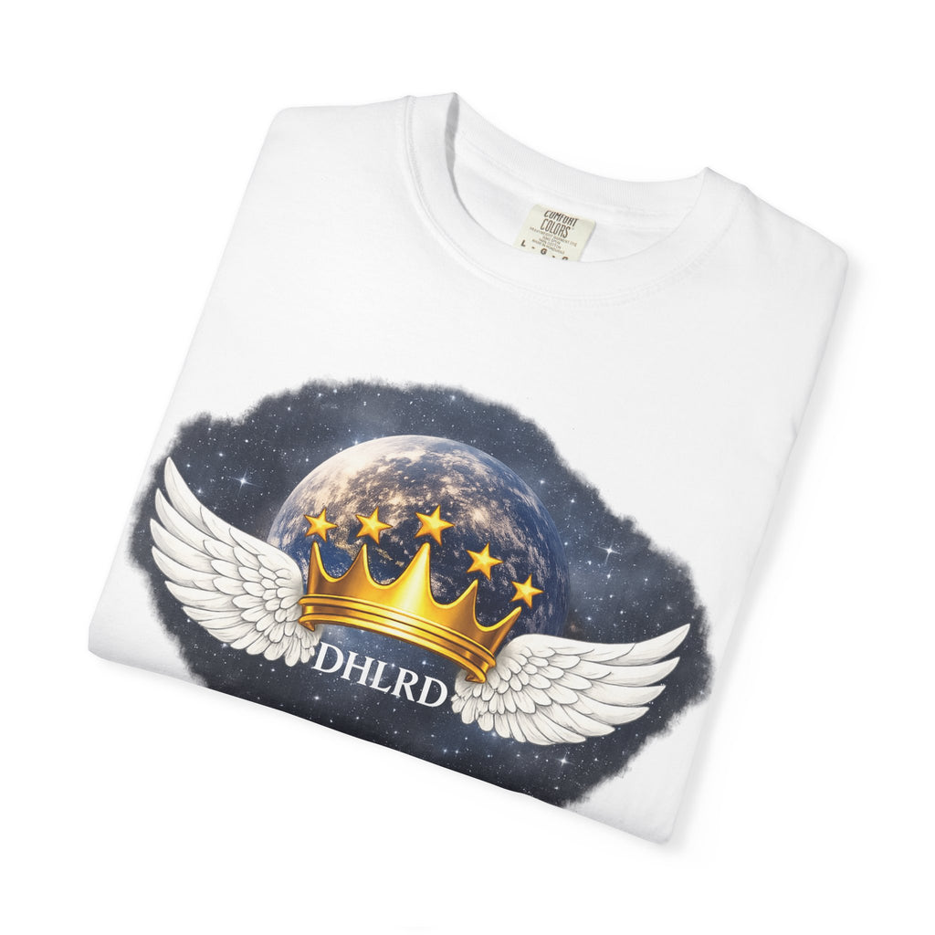 Drip Heaven Lord – Celestial Crown Graphic Tee
