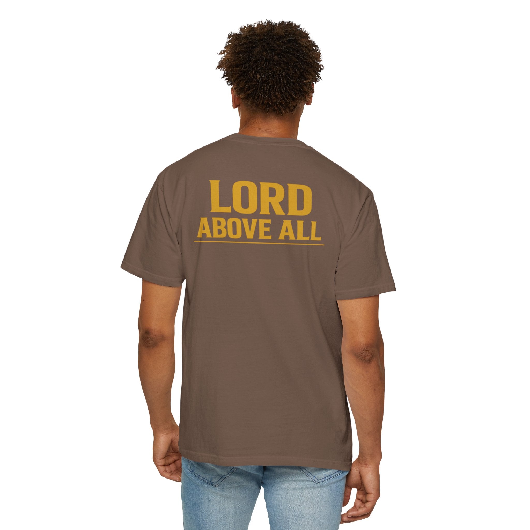 Drip Heaven Lord – Crown & Wings Logo Tee