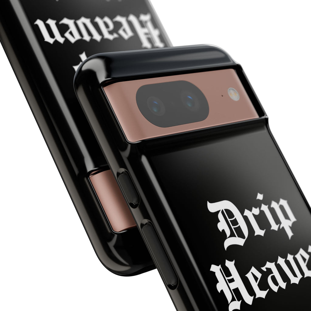 Drip Heaven Lord – Gothic Script Protective Phone Case
