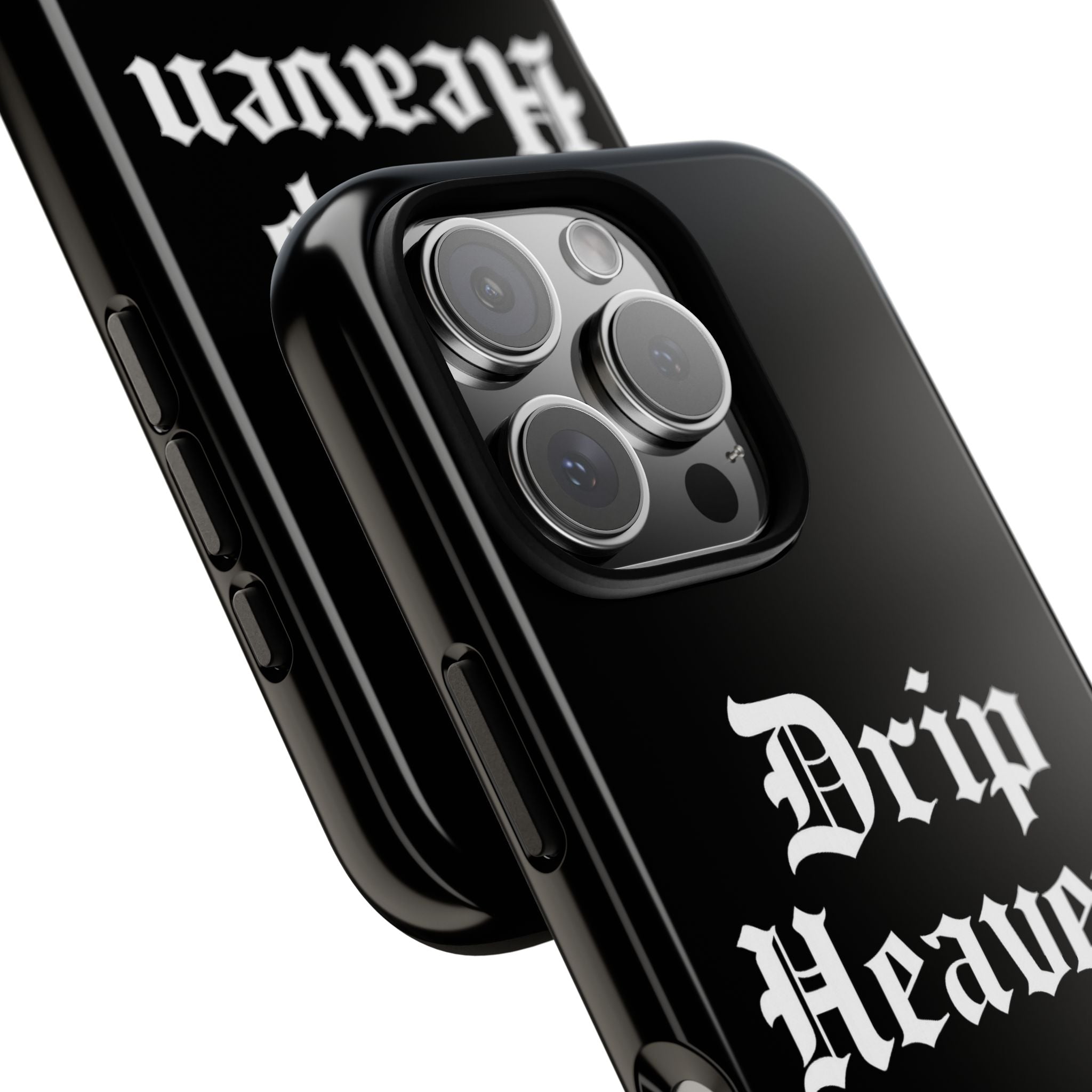 Drip Heaven Lord – Gothic Script Protective Phone Case