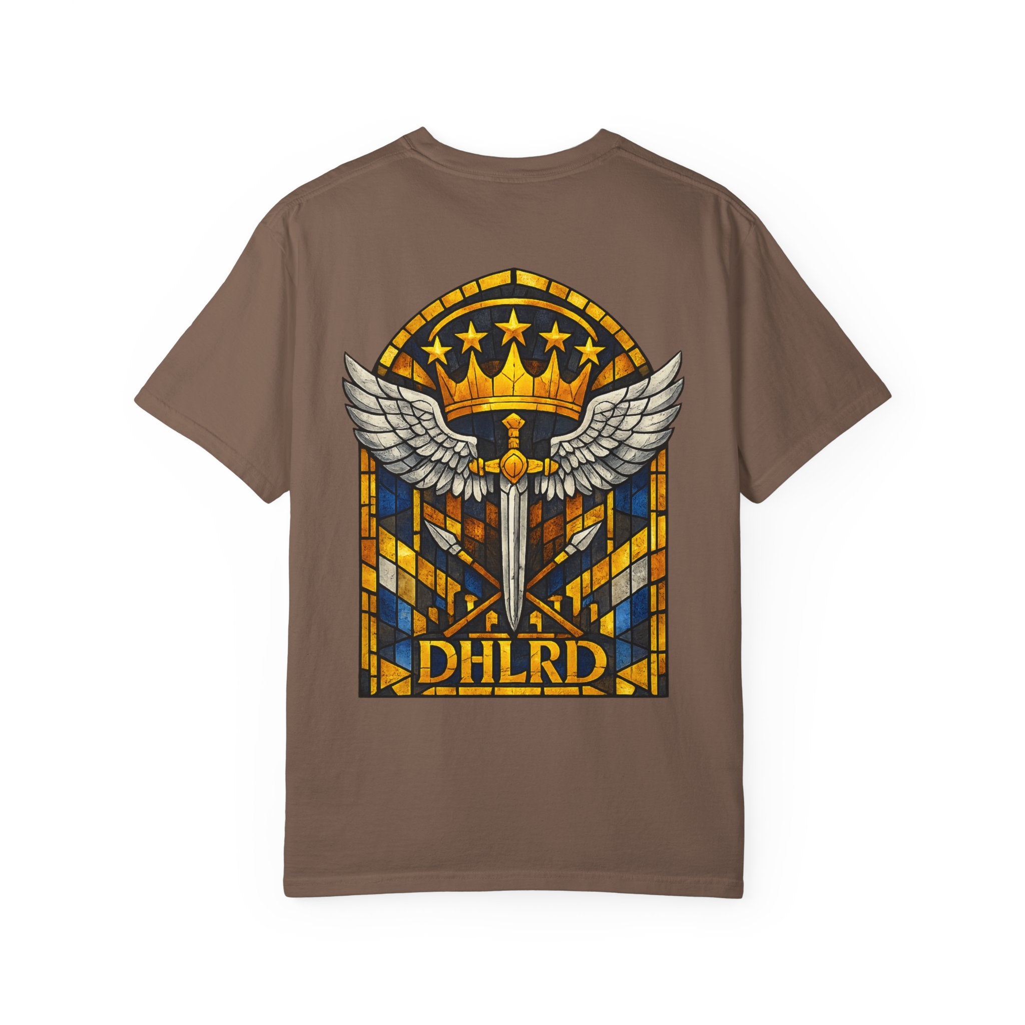 Drip Heaven Lord – Stained Glass Emblem Tee