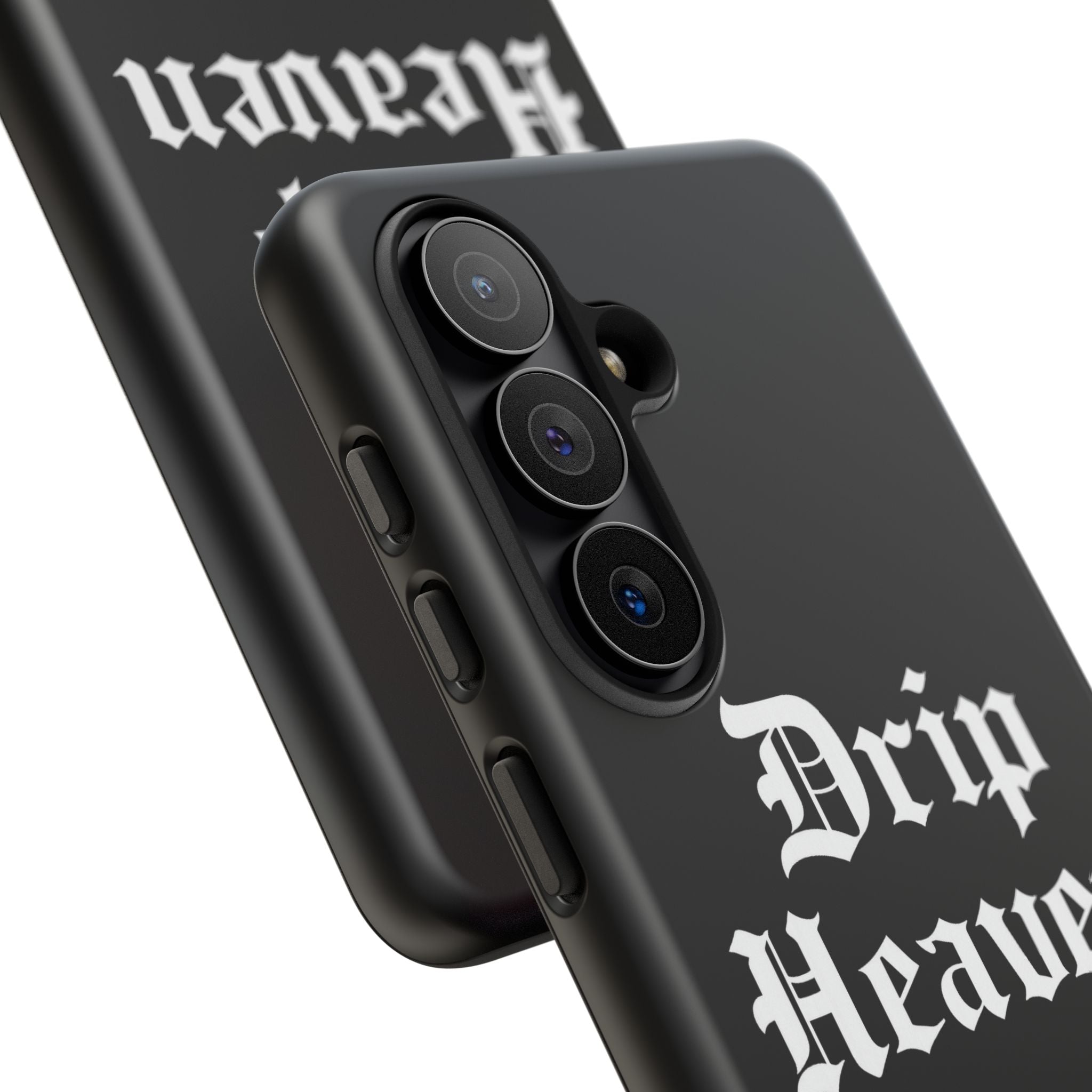Drip Heaven Lord – Gothic Script Protective Phone Case