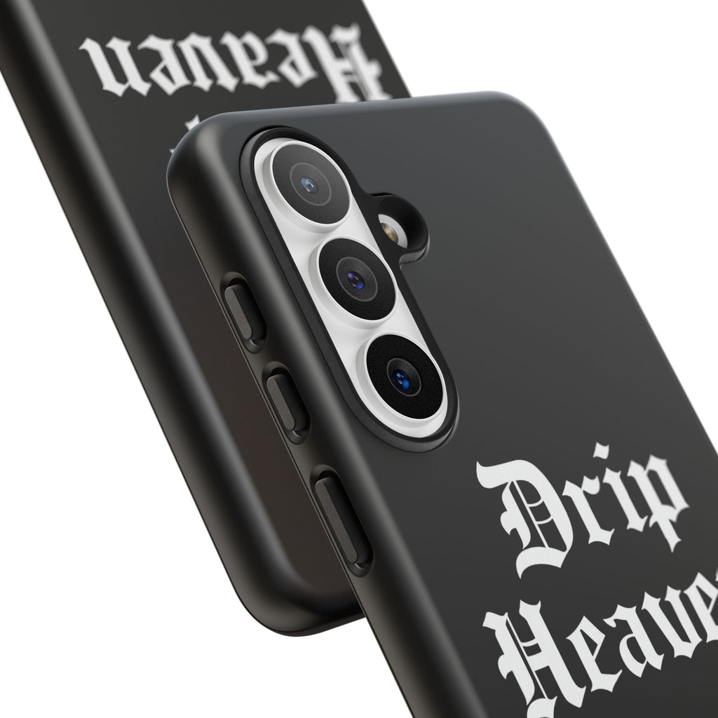 Drip Heaven Lord – Gothic Script Protective Phone Case