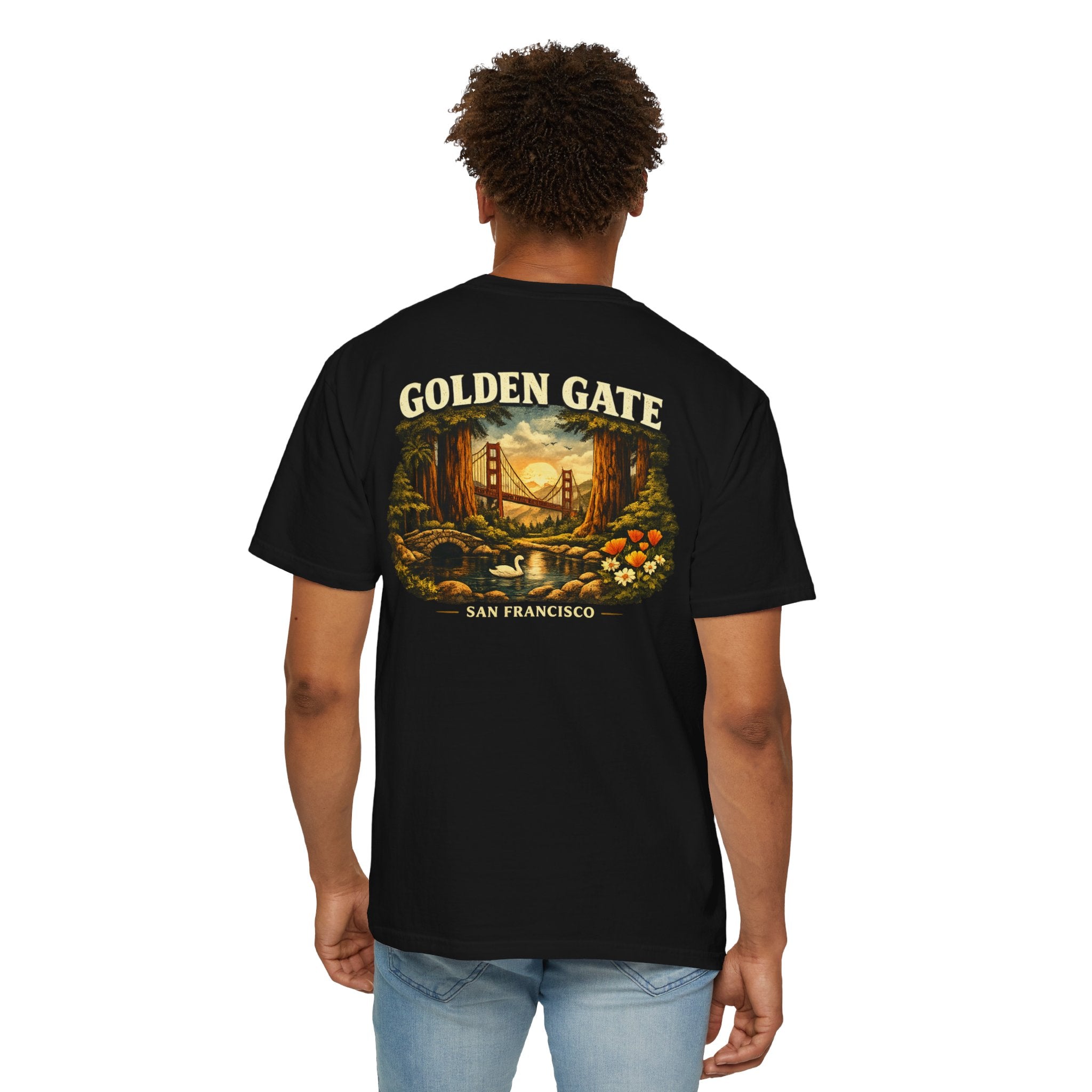 Drip Heaven Lord – California Expeditions Golden Gate Tee (Available in Select Colorways)