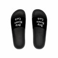 Drip Heaven Lord – Gothic Script Men’s Slide Sandals