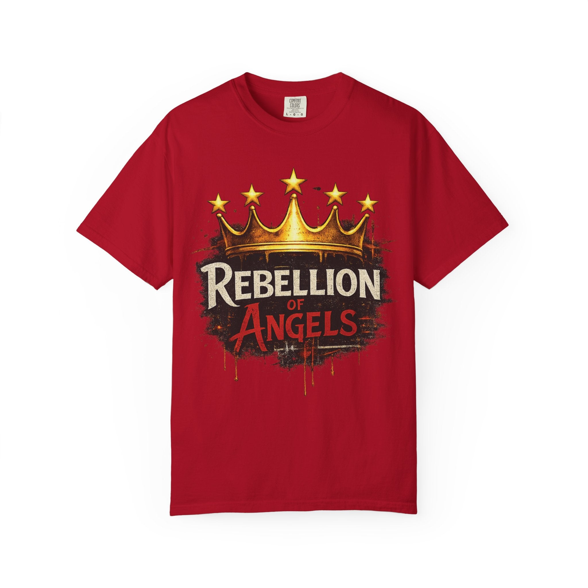 Drip Heaven Lord – Rebellion of Angels Crown Tee