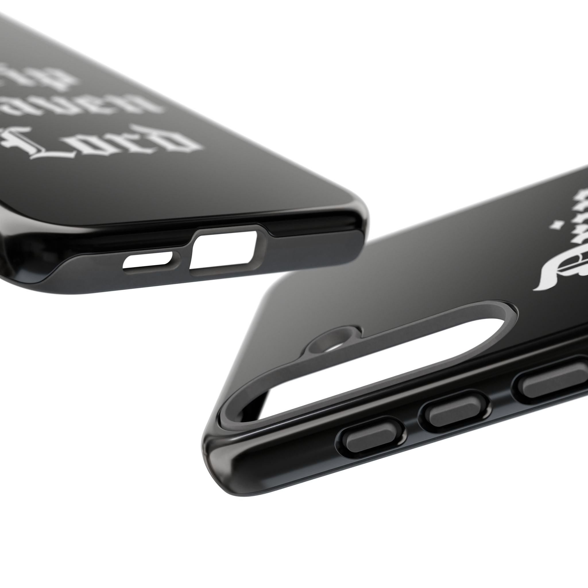 Drip Heaven Lord – Gothic Script Protective Phone Case