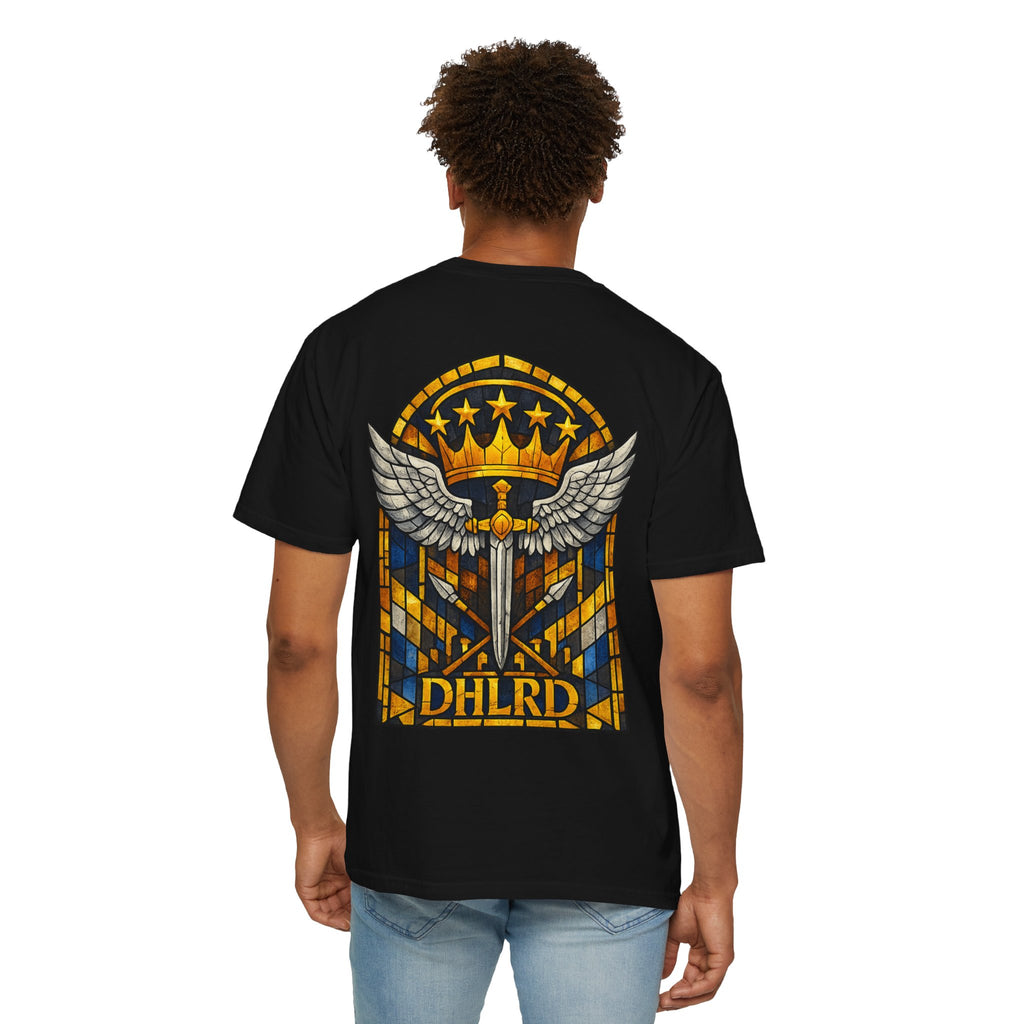 Drip Heaven Lord – Stained Glass Emblem Tee