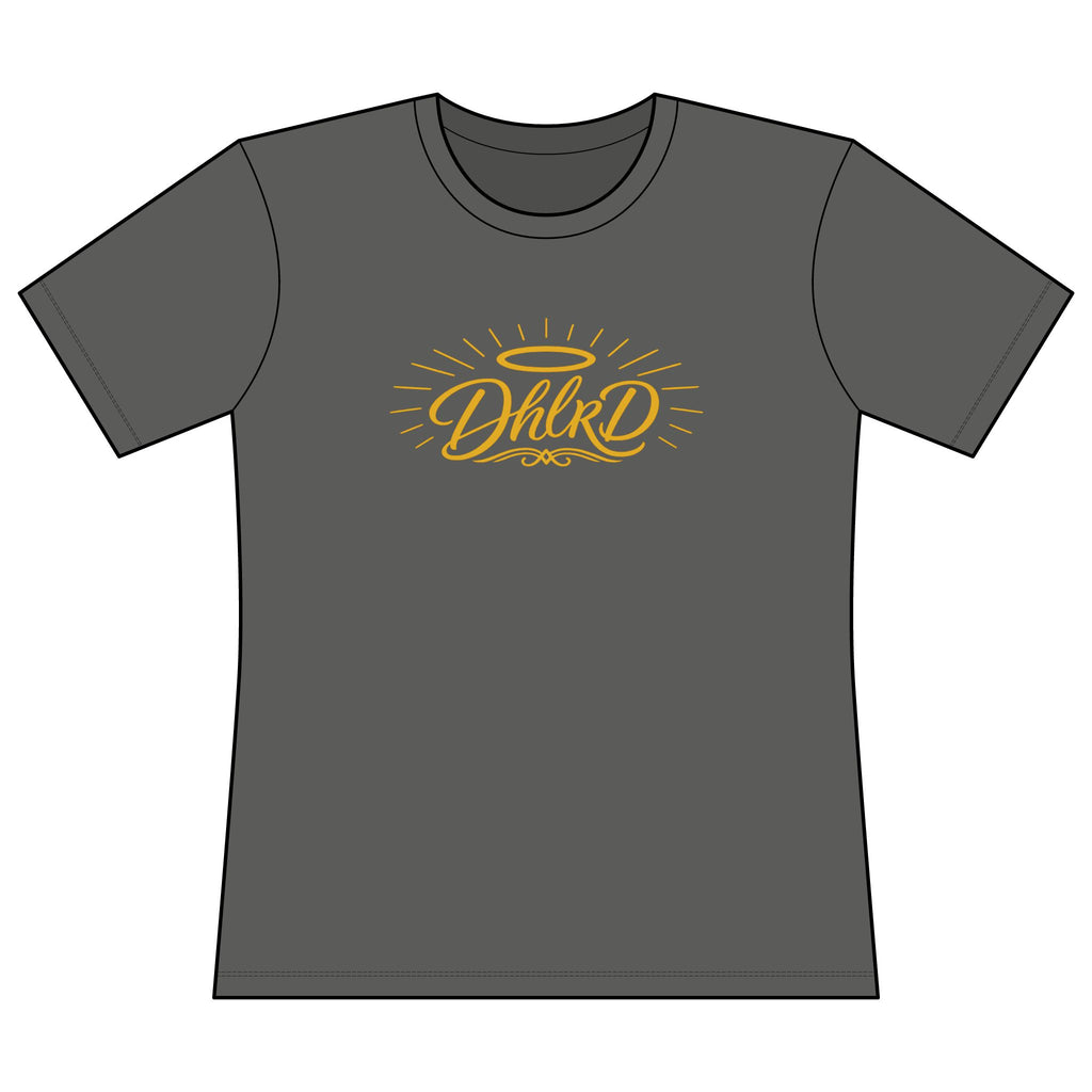 Drip Heaven Lord – Halo Script Logo Tee