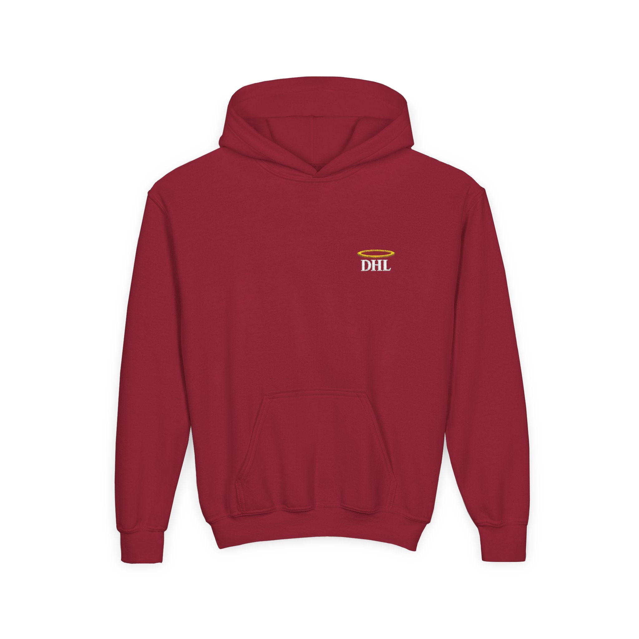 Drip Heaven Lord – Youth Halo Logo Hoodie