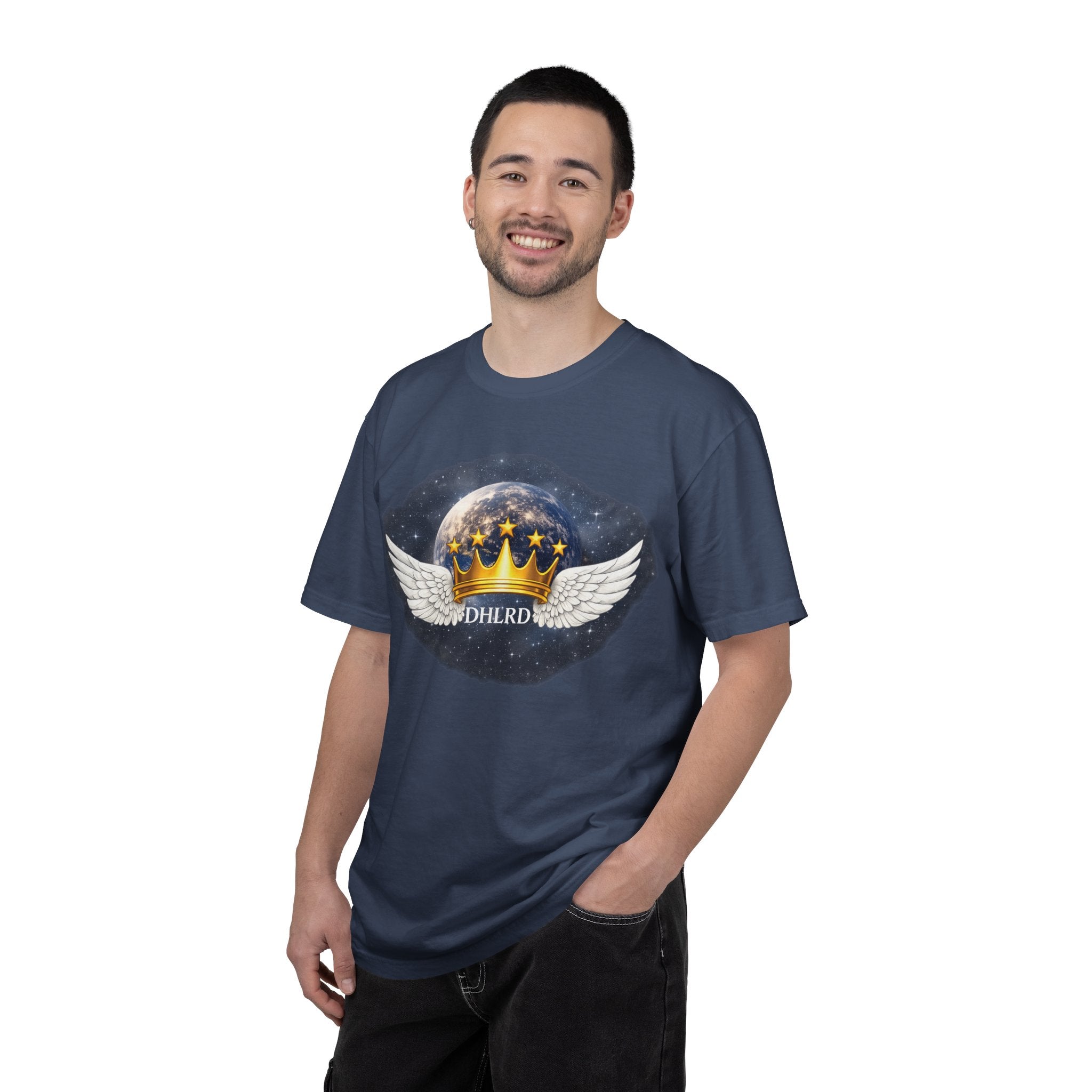 Drip Heaven Lord – Celestial Crown Graphic Tee