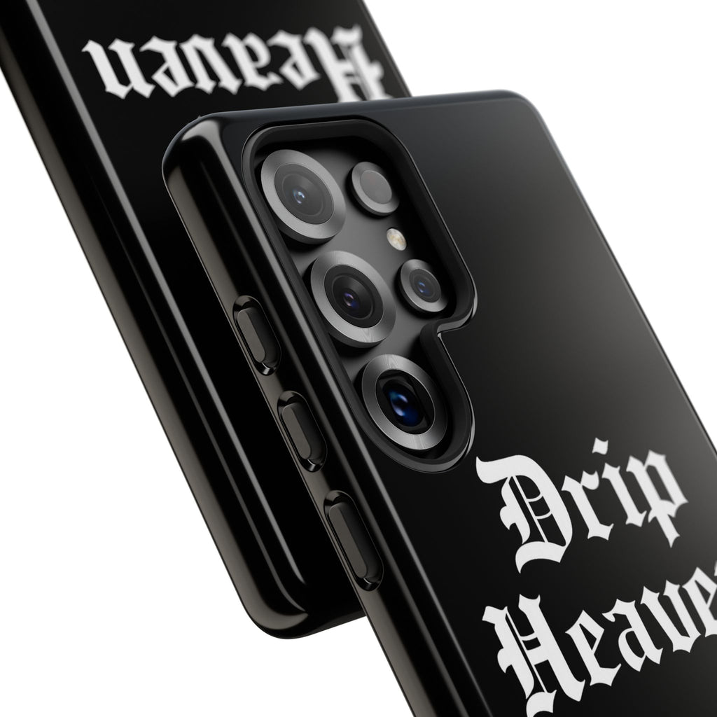 Drip Heaven Lord – Gothic Script Protective Phone Case
