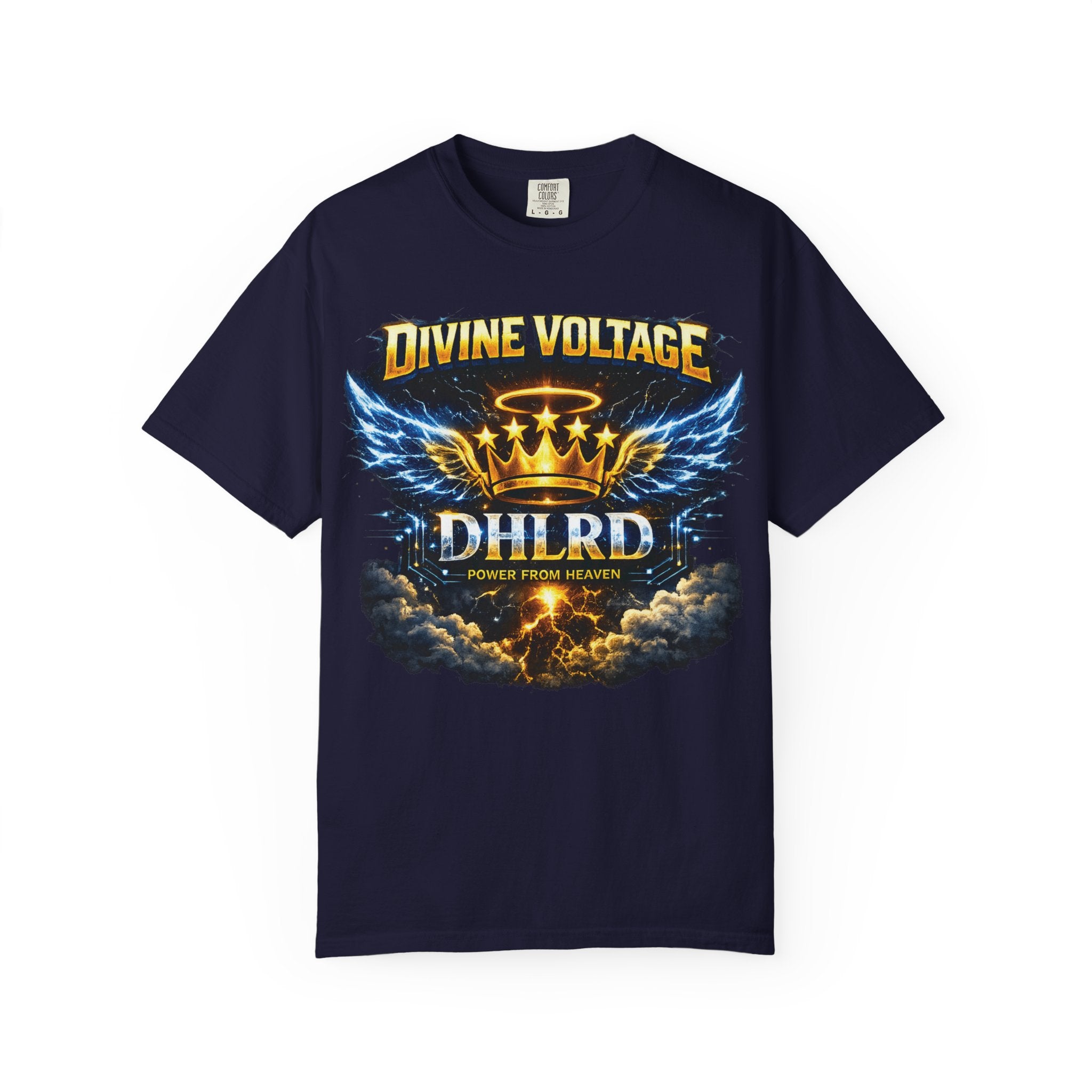 Drip Heaven Lord – Divine Voltage “Power From Heaven” Tee