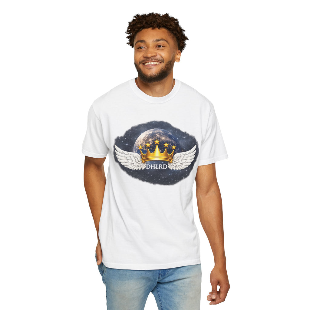 Drip Heaven Lord – Celestial Crown Graphic Tee