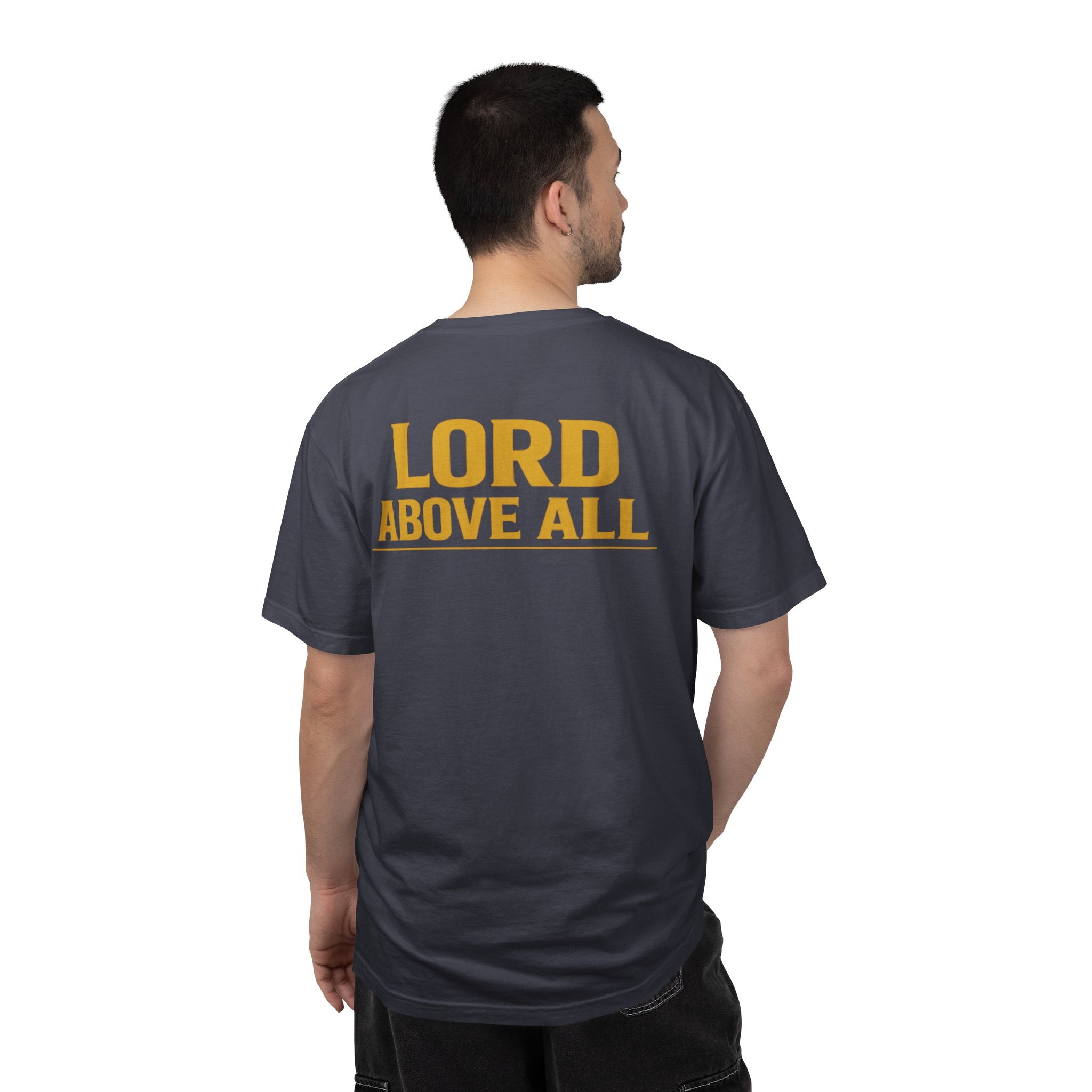 Drip Heaven Lord – Crown & Wings Logo Tee