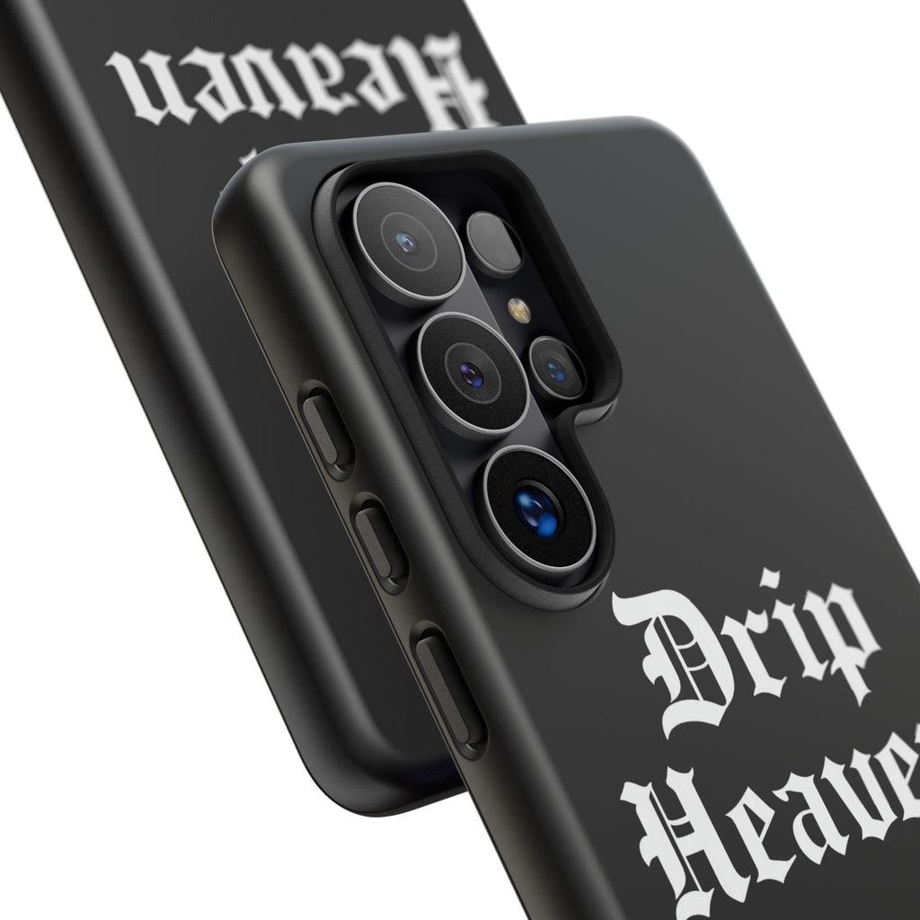 Drip Heaven Lord – Gothic Script Protective Phone Case