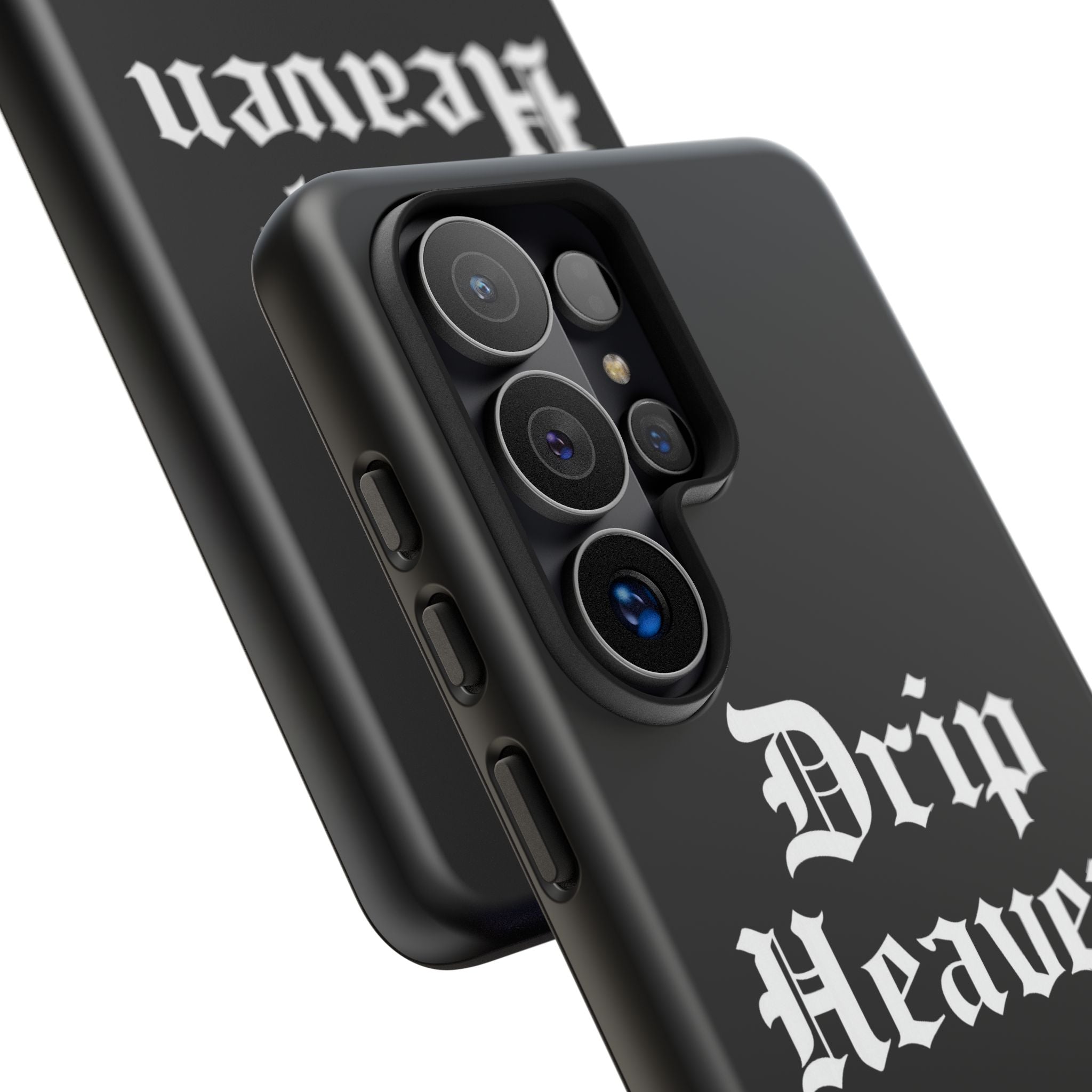 Drip Heaven Lord – Gothic Script Protective Phone Case