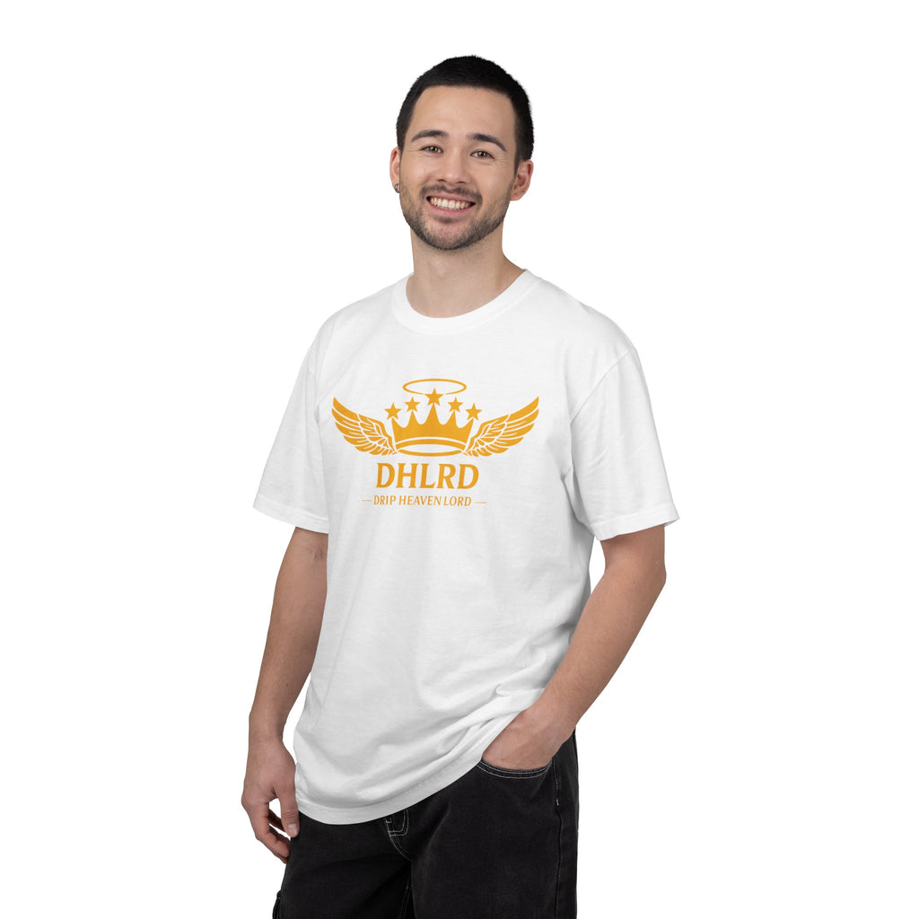 Drip Heaven Lord – Crown & Wings Logo Tee