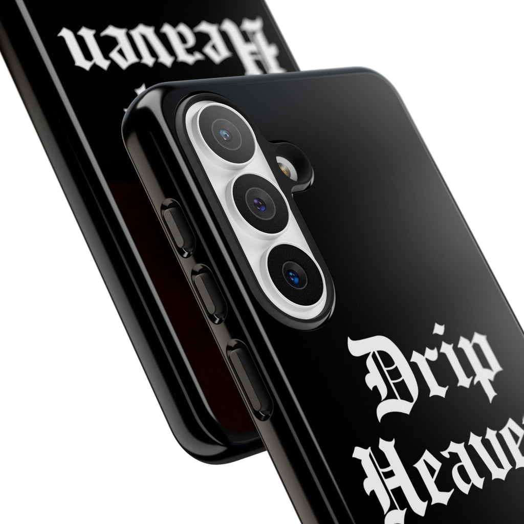Drip Heaven Lord – Gothic Script Protective Phone Case